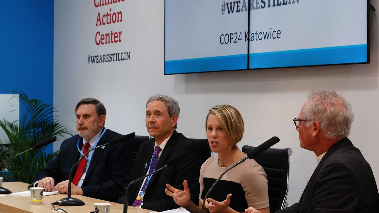 US backers of Paris accord set up camp at climate talks