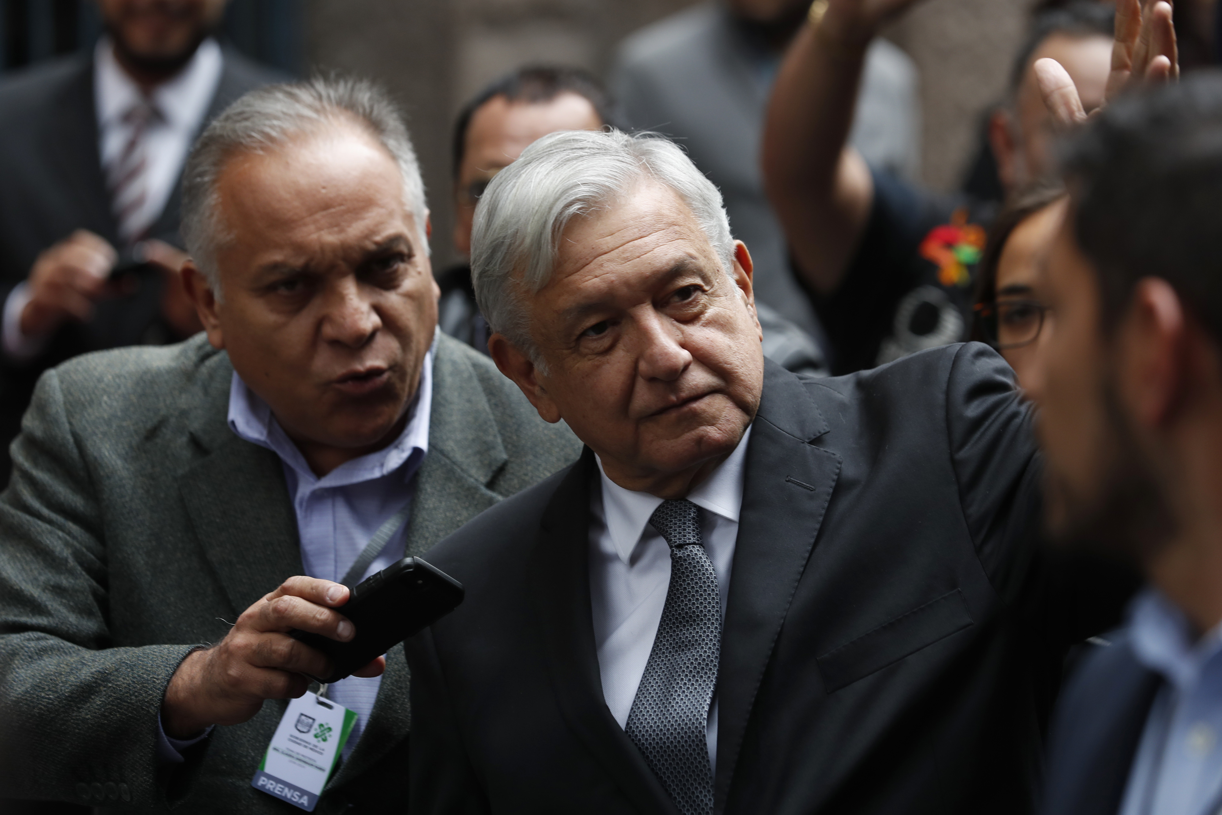 Mexico's leftist president rails against big government