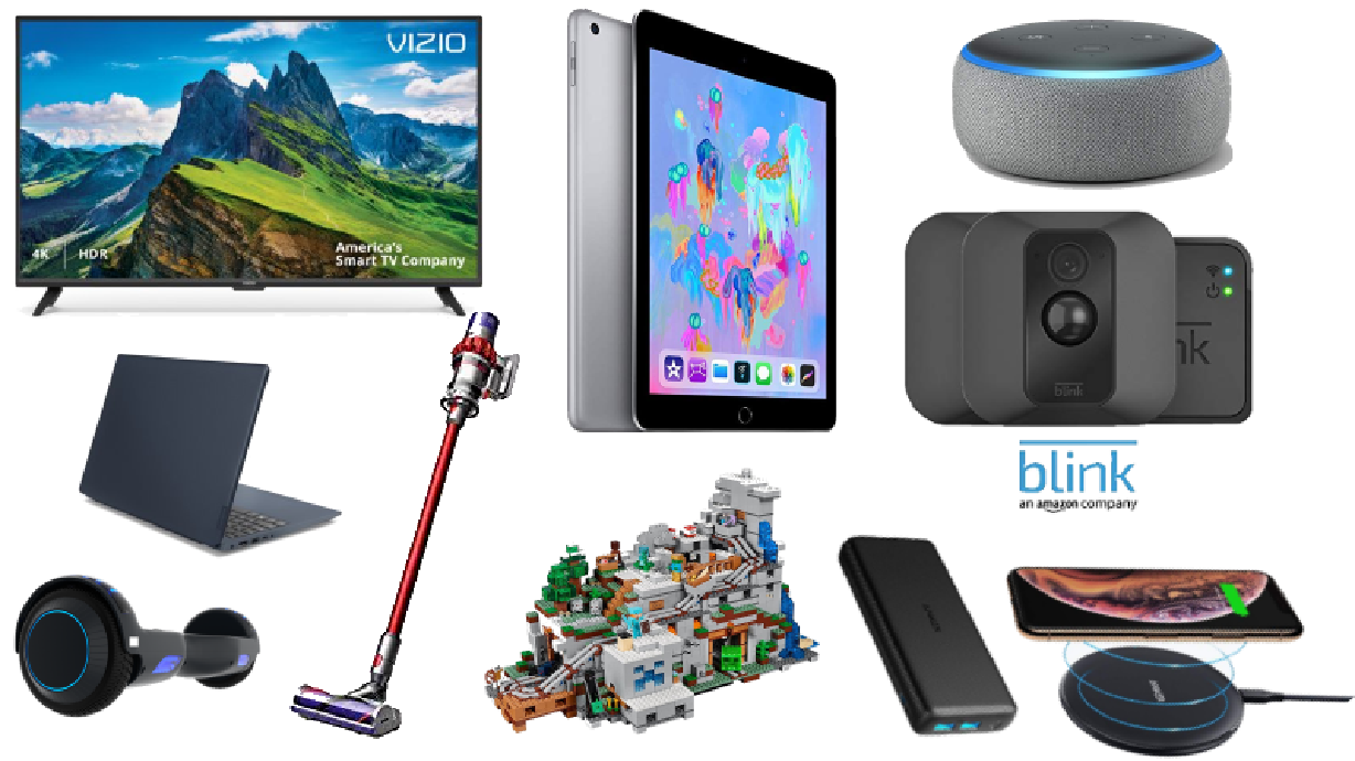 $60 off new Apple iPad, 40% off Blink Surveillance Cameras with free Amazon Echo, 50" 4K Vizio TV under $300