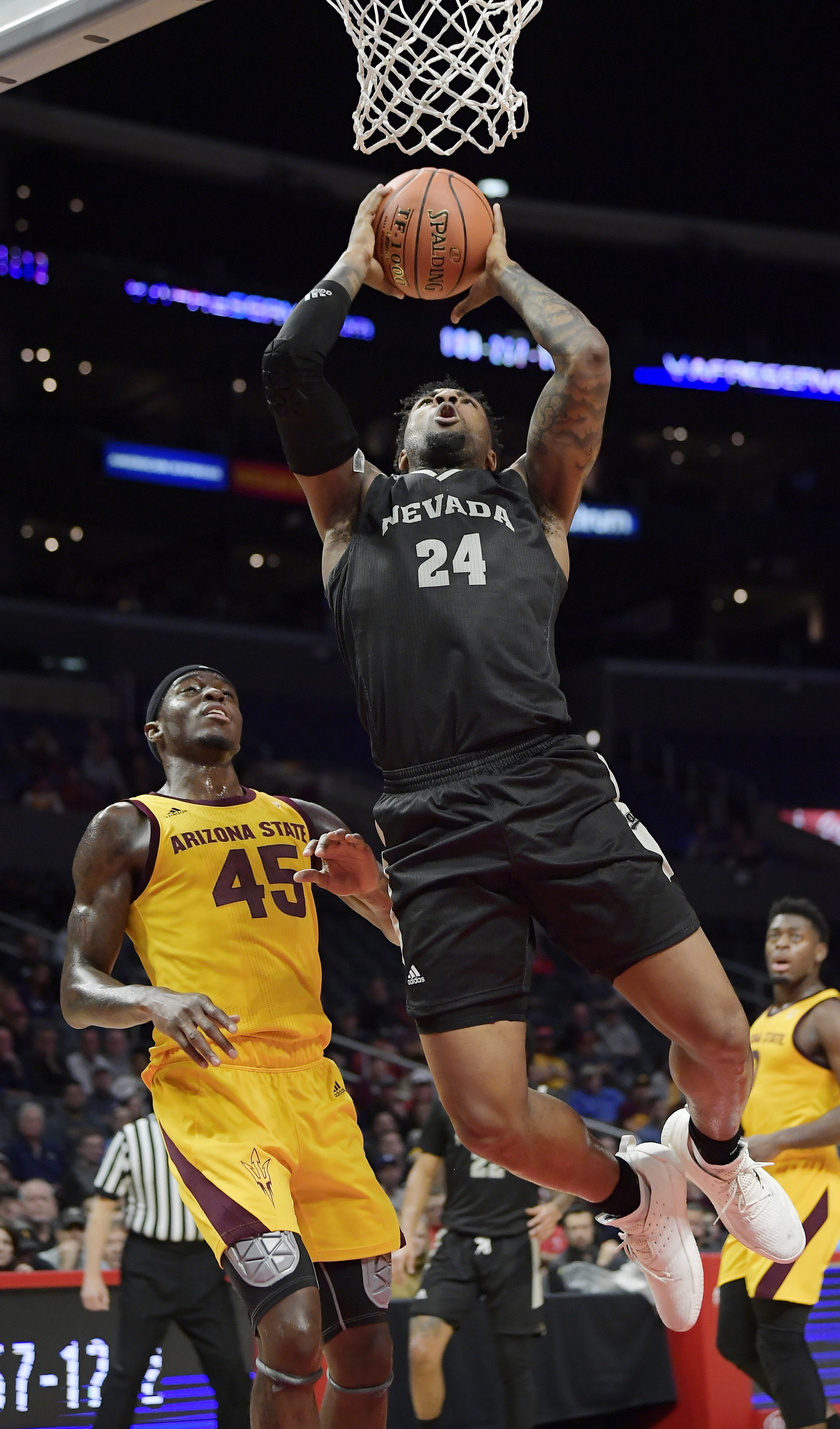 No. 6 Nevada rallies past No. 20 Arizona State 72-66