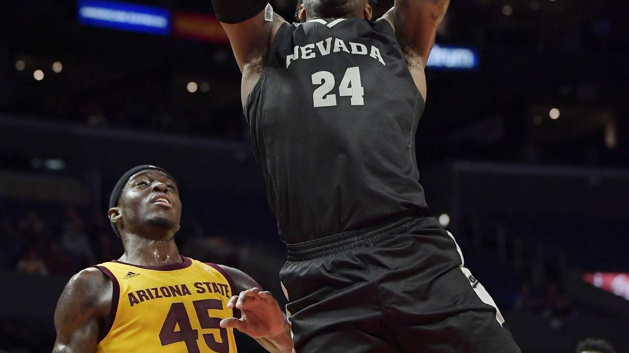 No. 6 Nevada rallies past No. 20 Arizona State 72-66