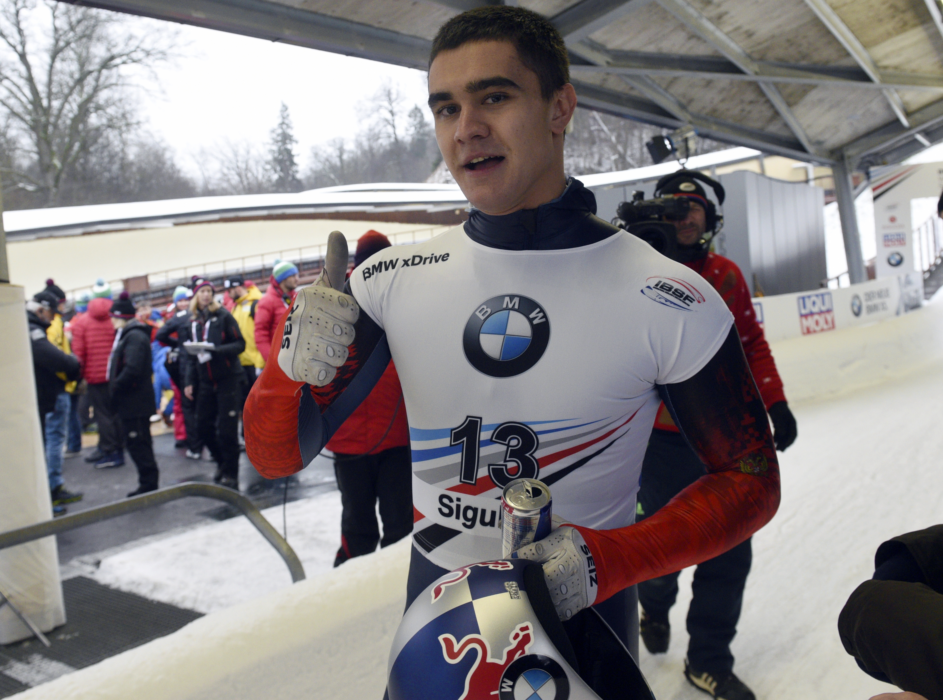 Russian wins World Cup skeleton opener in Latvia