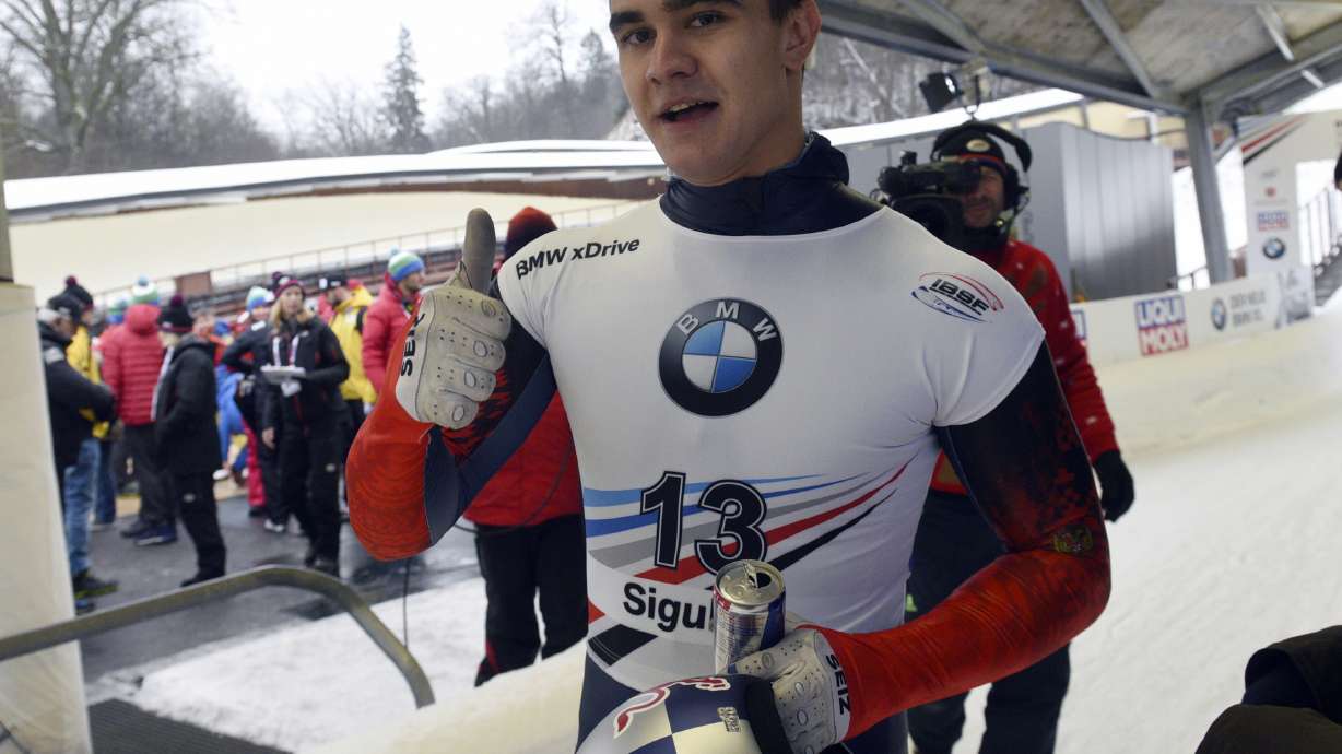 Russian wins World Cup skeleton opener in Latvia