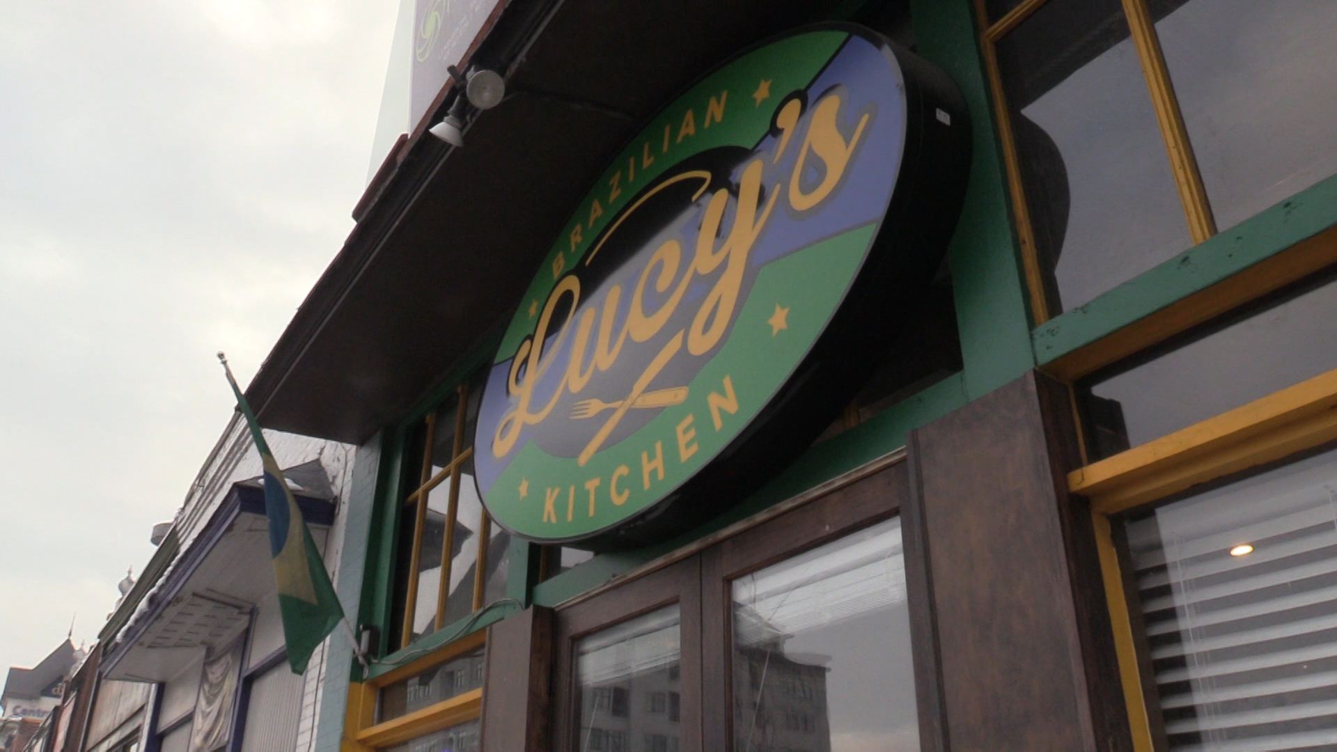 Lucy’s Brazilian Kitchen is pictured in downtown Provo on Friday, Dec. 7, 2018. Provo business owners are hoping the completion of the Utah Valley Express (UVX) rapid transit system will bring more customers to the area. (Photo: KSL TV)