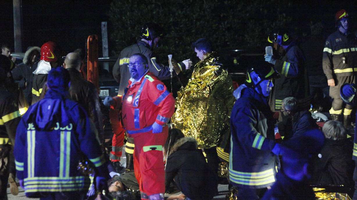 Italian police probing deadly stampede find pepper spray can