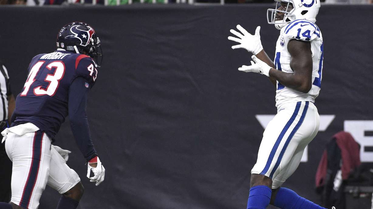 Colts snap Texans' 9-game winning streak with 24-21 win