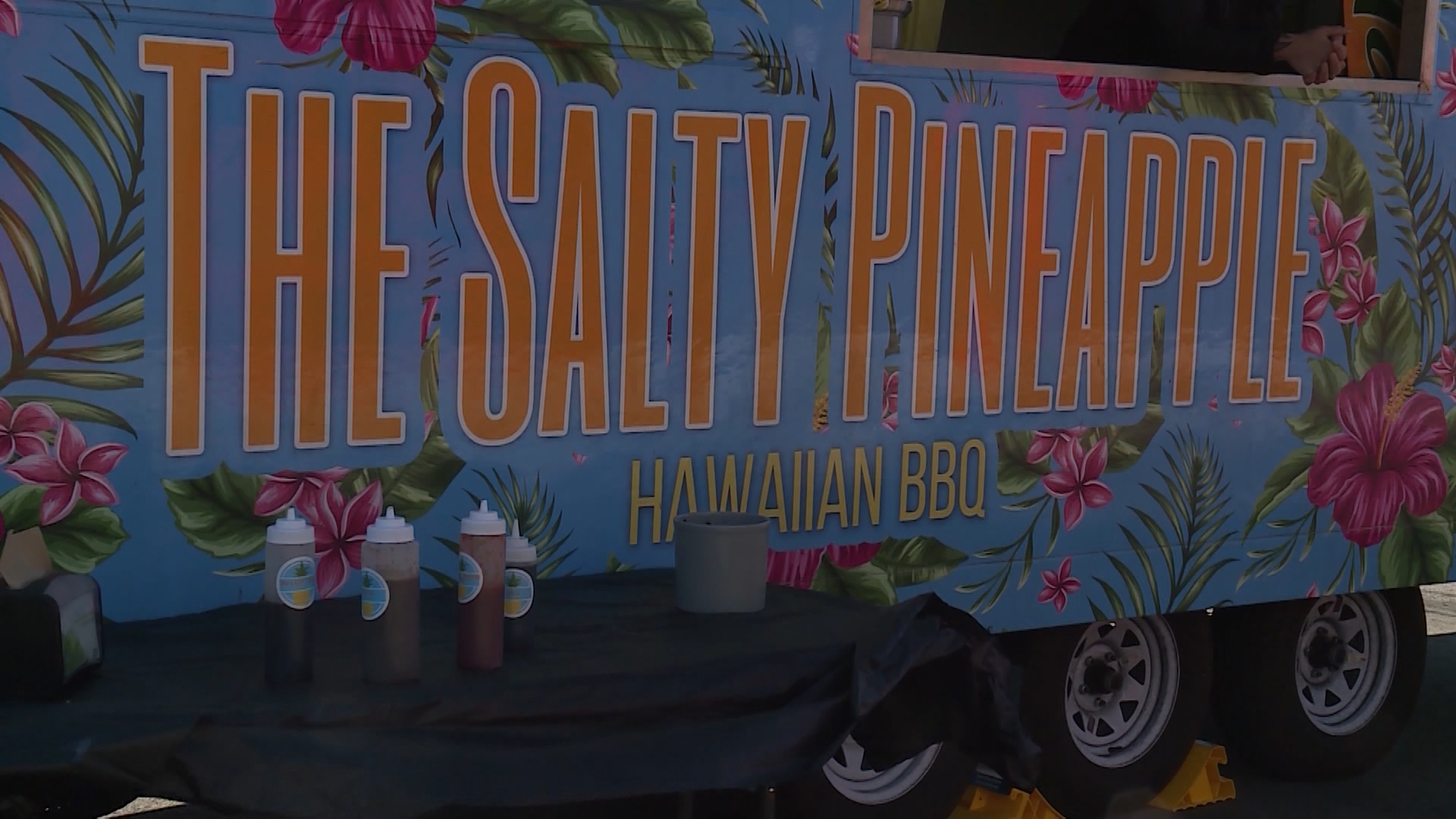 The Salty Pineapple food truck is pictured. The food truck was featured on the Food Network's "Big Food Truck Tip" and received $10,000. (Photo: Ray Boone, KSL TV)