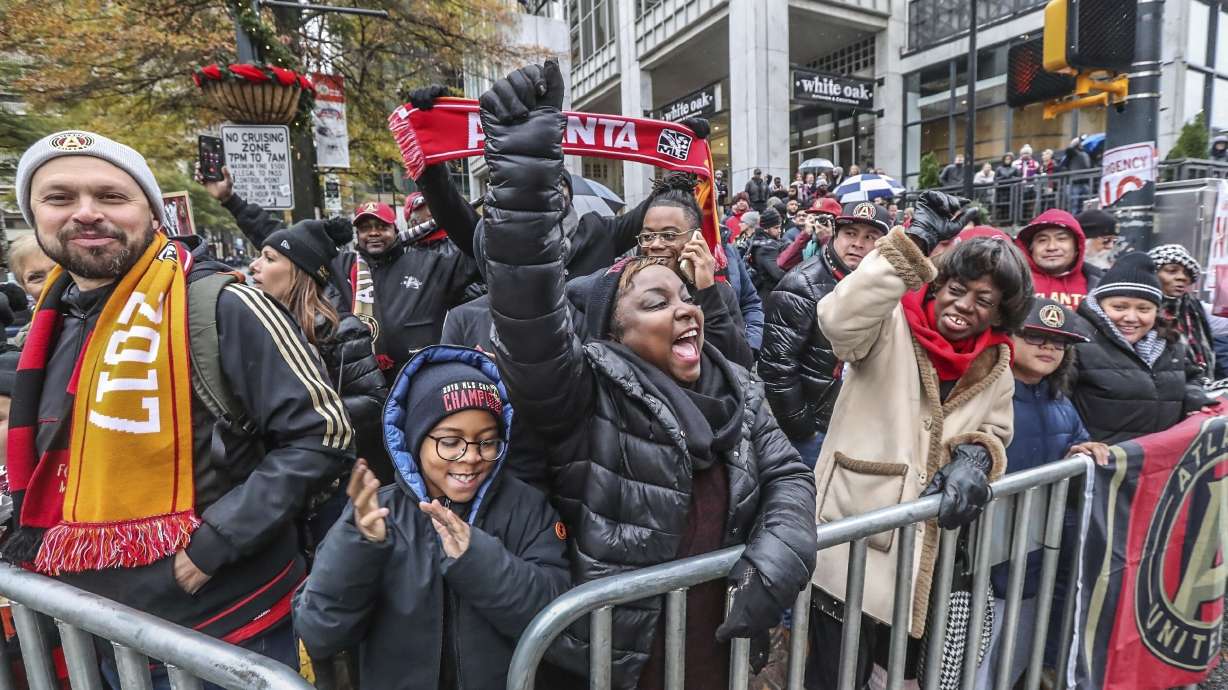 Atlanta celebrates a title, but revelry won't last long