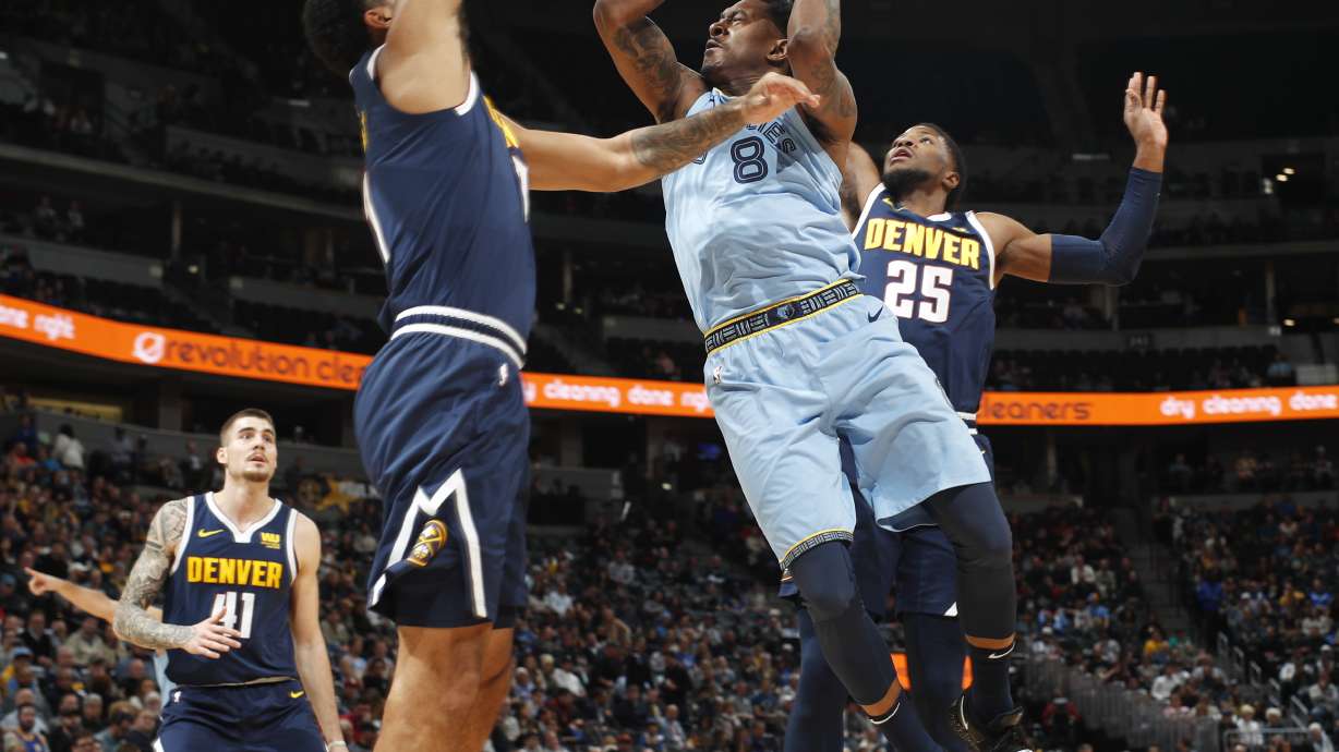 Jokic scores 27 as Nuggets hold off Grizzlies 105-99