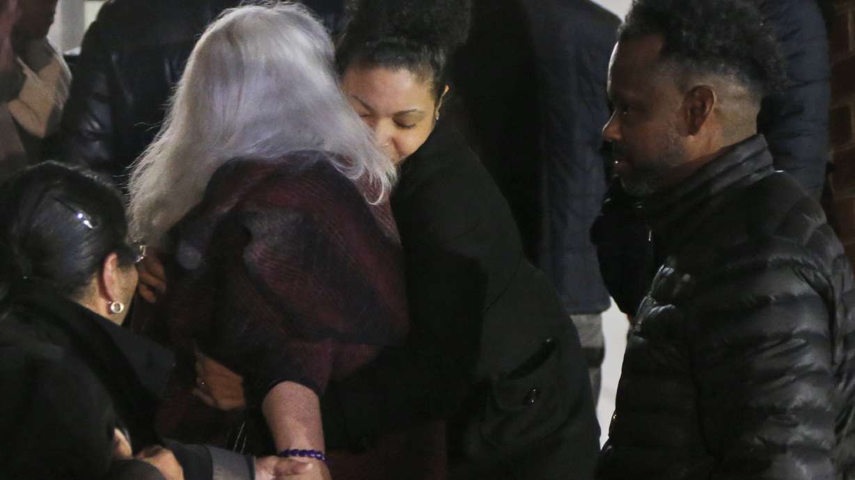 The Latest: Slain woman's mom 'content' with life sentence