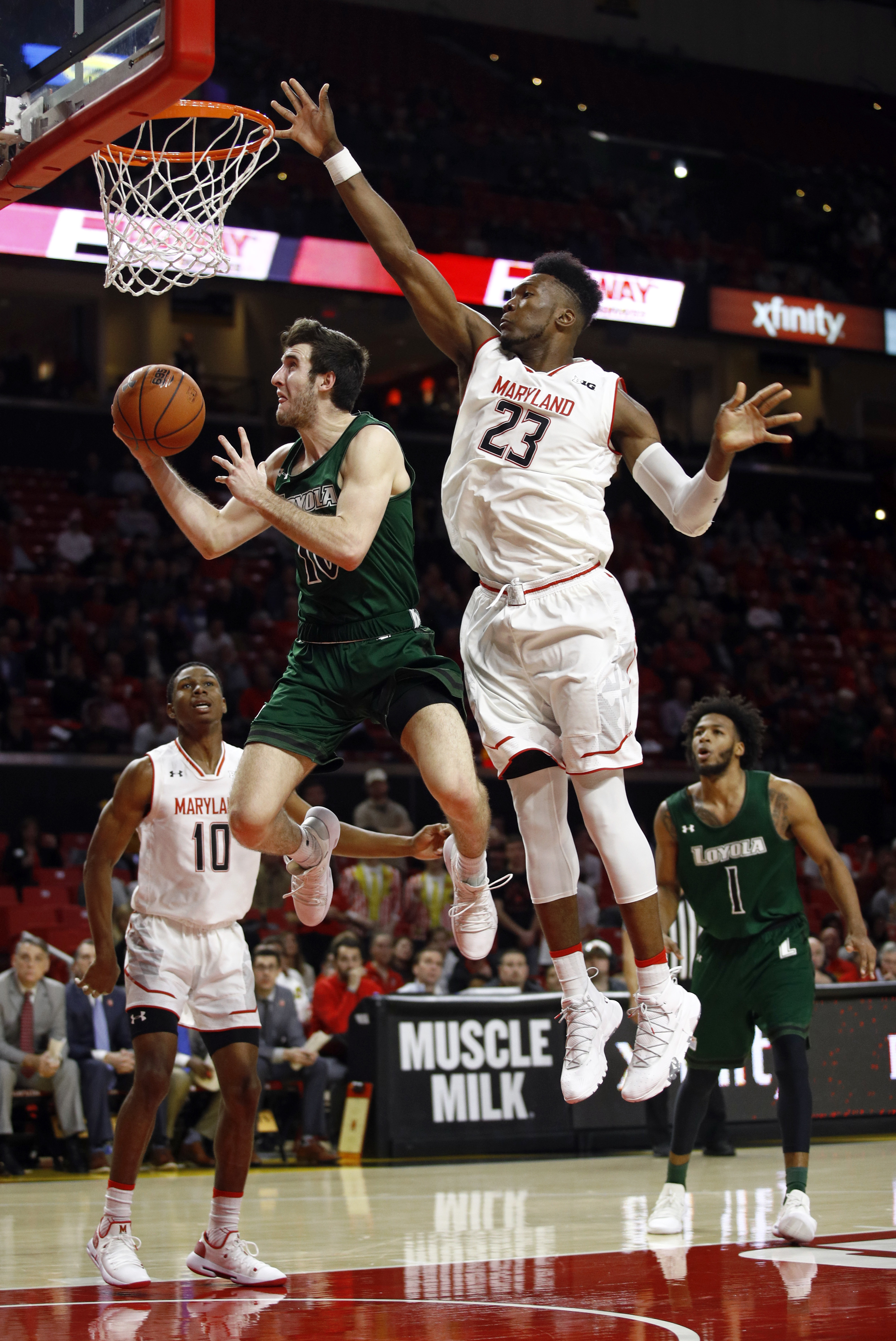 Late surge carries Maryland past Loyola (Md.) 94-71