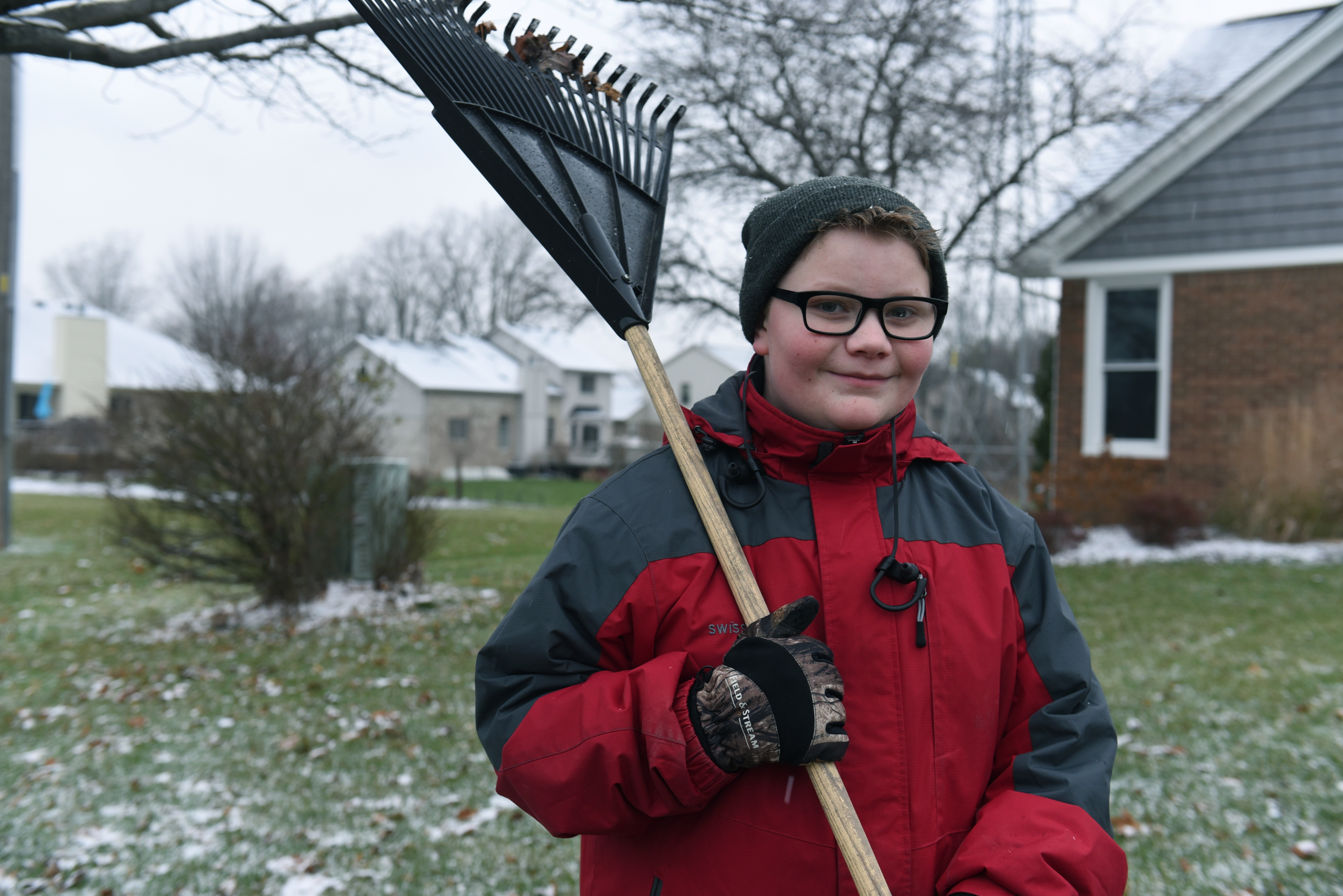Michigan boy raising money for friend's gravestone gets wish