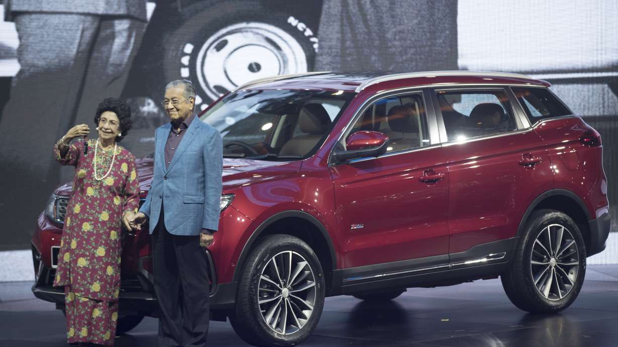 Malaysia's Proton launches 1st SUV with China's Geely