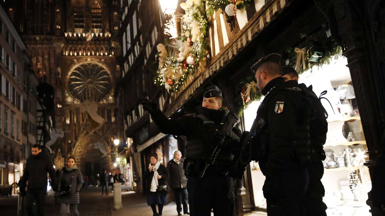 Strasbourg market attack suspect killed in police shootout