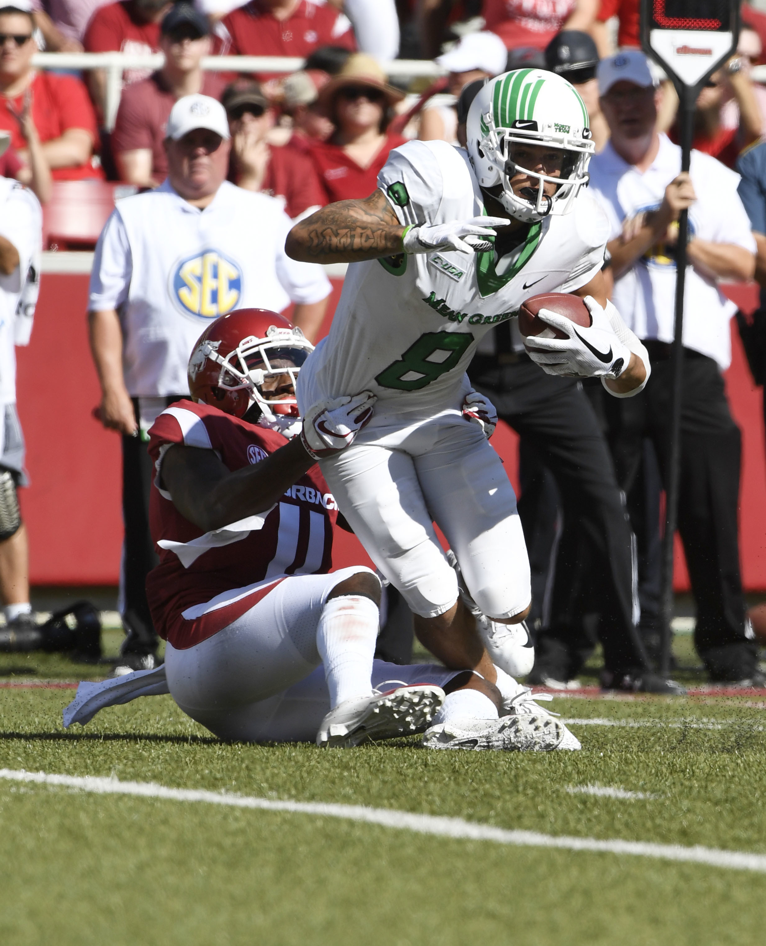 High-flying Utah State, North Texas meet in New Mexico Bowl
