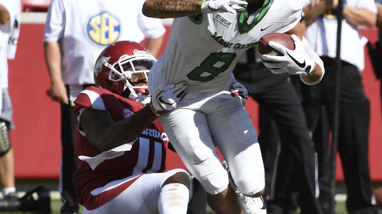 High-flying Utah State, North Texas meet in New Mexico Bowl
