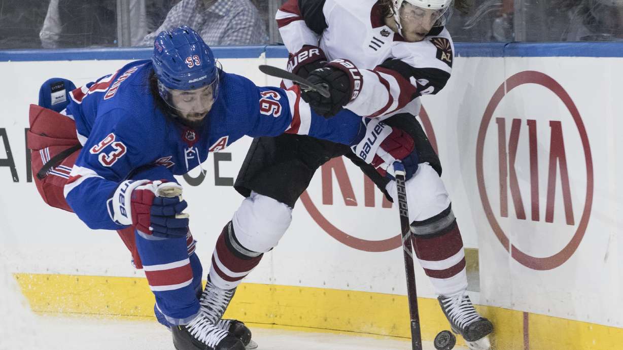 Stepan scores in OT to lift Coyotes to 4-3 win over Rangers