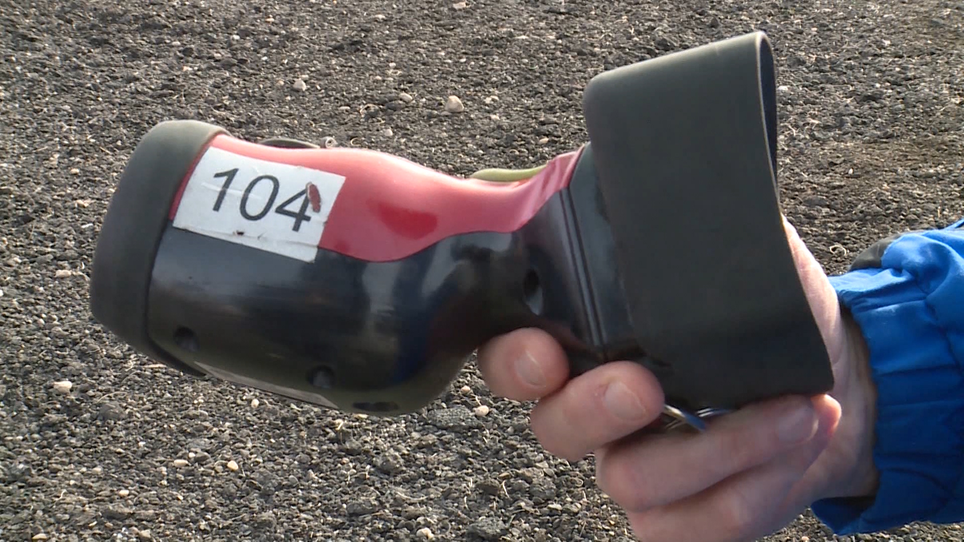 A thermal-imaging camera is demonstrated to KSL TV on Friday, Dec. 14, 2018, to show what the user is able to see when it's in use. The Unified Fire Authority recently purchased 72 thermal-imaging cameras for nearly $500,000 to help firefighters better search burning buildings and save lives. (Photo: KSL TV)