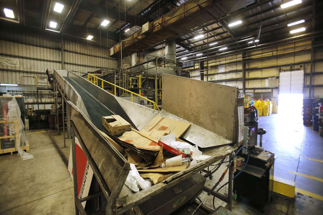 The incinerator at Stericycle in North Salt Lake is pictured on Tuesday, Feb. 25, 2014. (Photo: Scott G Winterton, KSL)