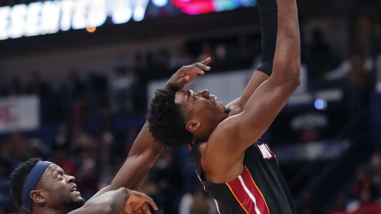 Wade makes more New Orleans memories, Heat beat Pelicans