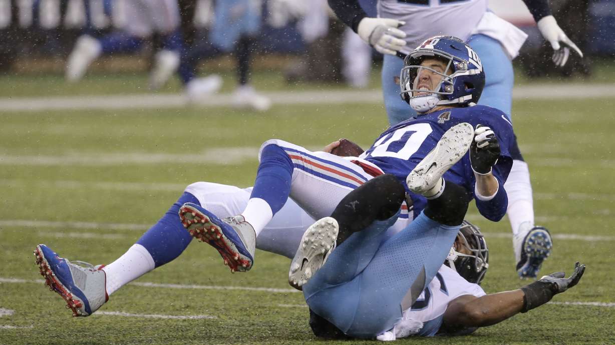 Titans cornerback Logan Ryan says he has broken left leg