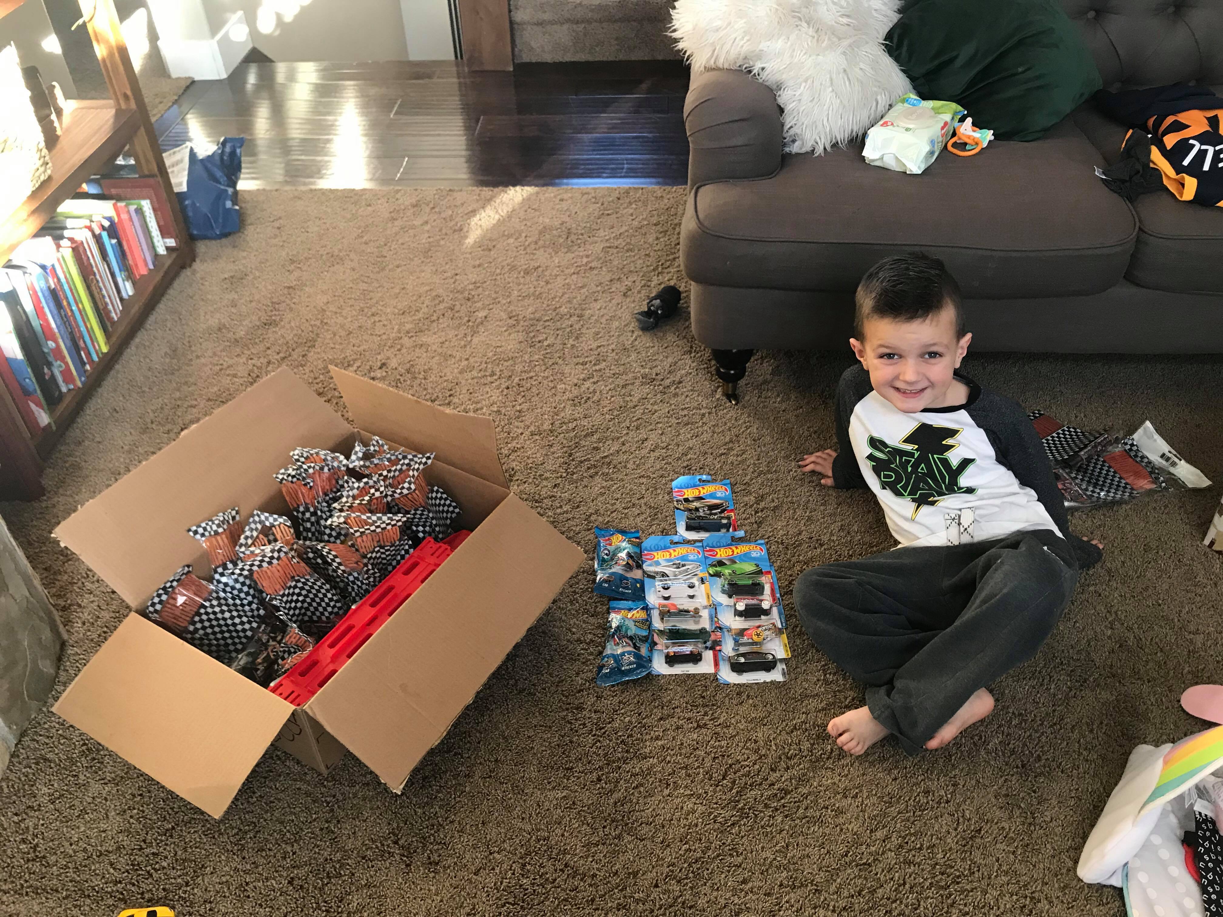 Make Your Week: Utah boy gives Hot Wheels to family who lost everything in California fire