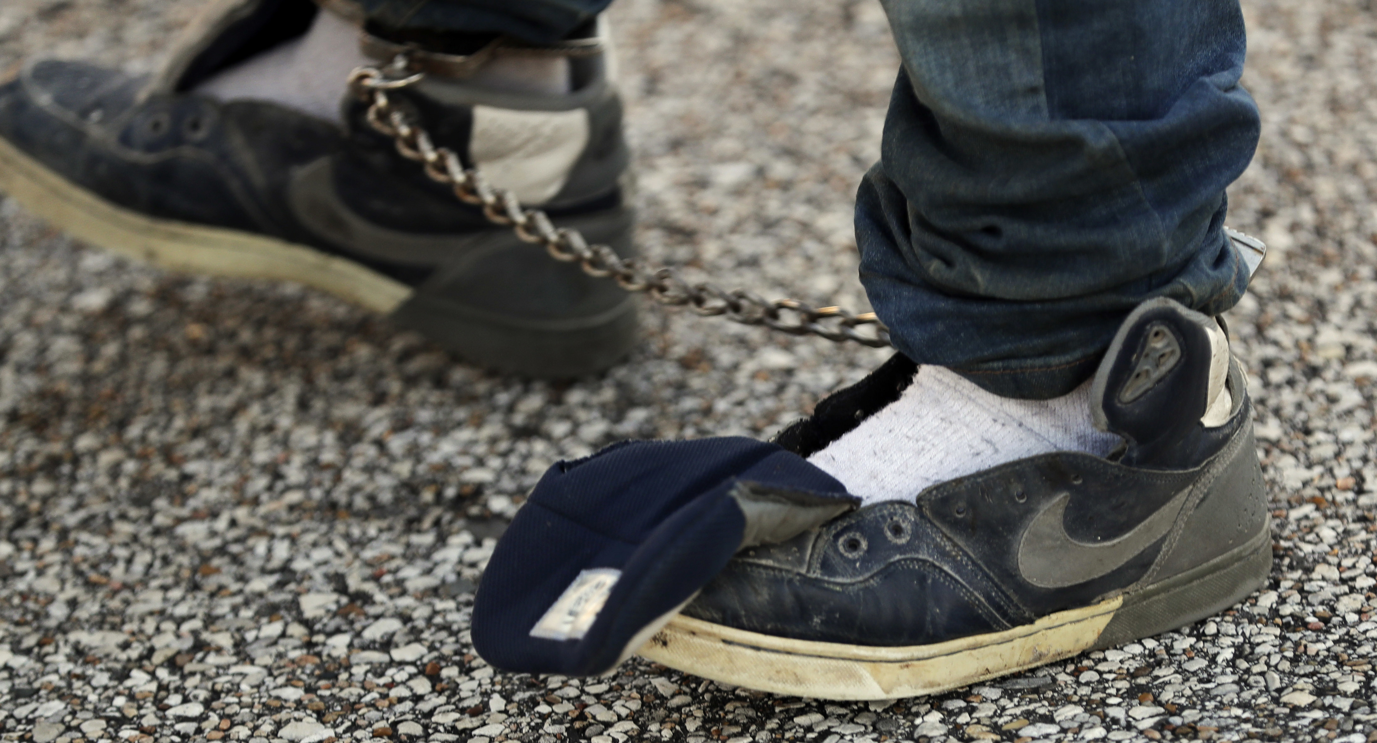 Deported immigrants get their last flight on 'ICE Air'