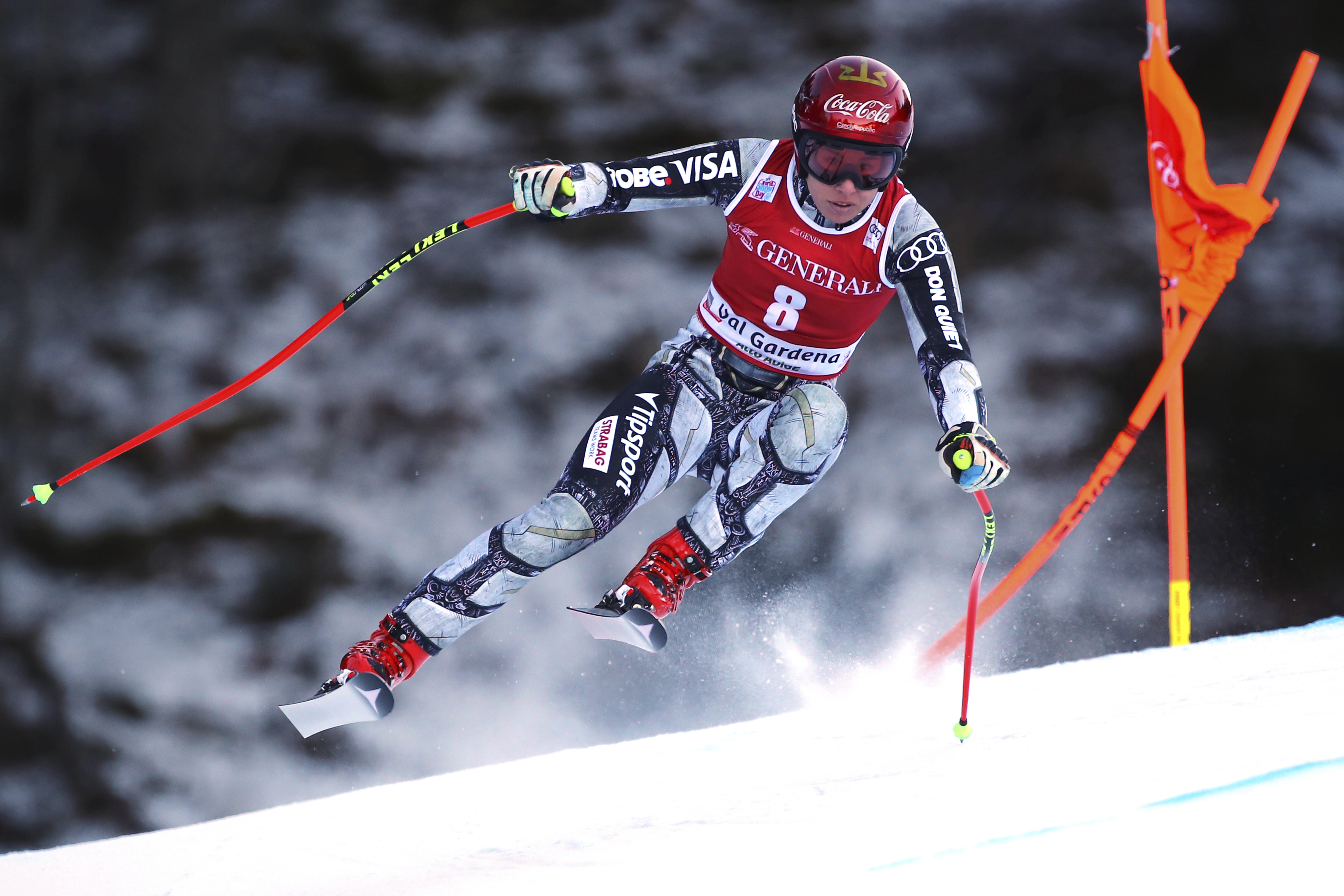 Skier-snowboarder Ledecka upset with worlds schedules