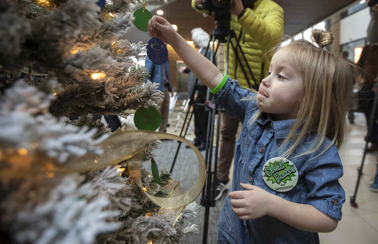 Organ donation hailed as 'the gift of life' as Utah donors are honored at holiday celebration