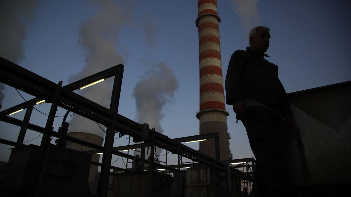 Sinking Greek village highlights nation's addiction to coal