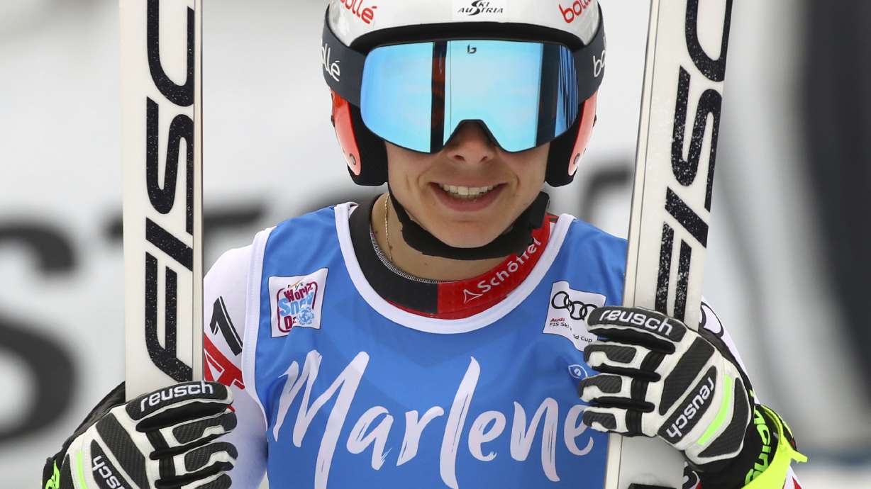 No longer tuning skis, Stuhec's mom can enjoy the wins more