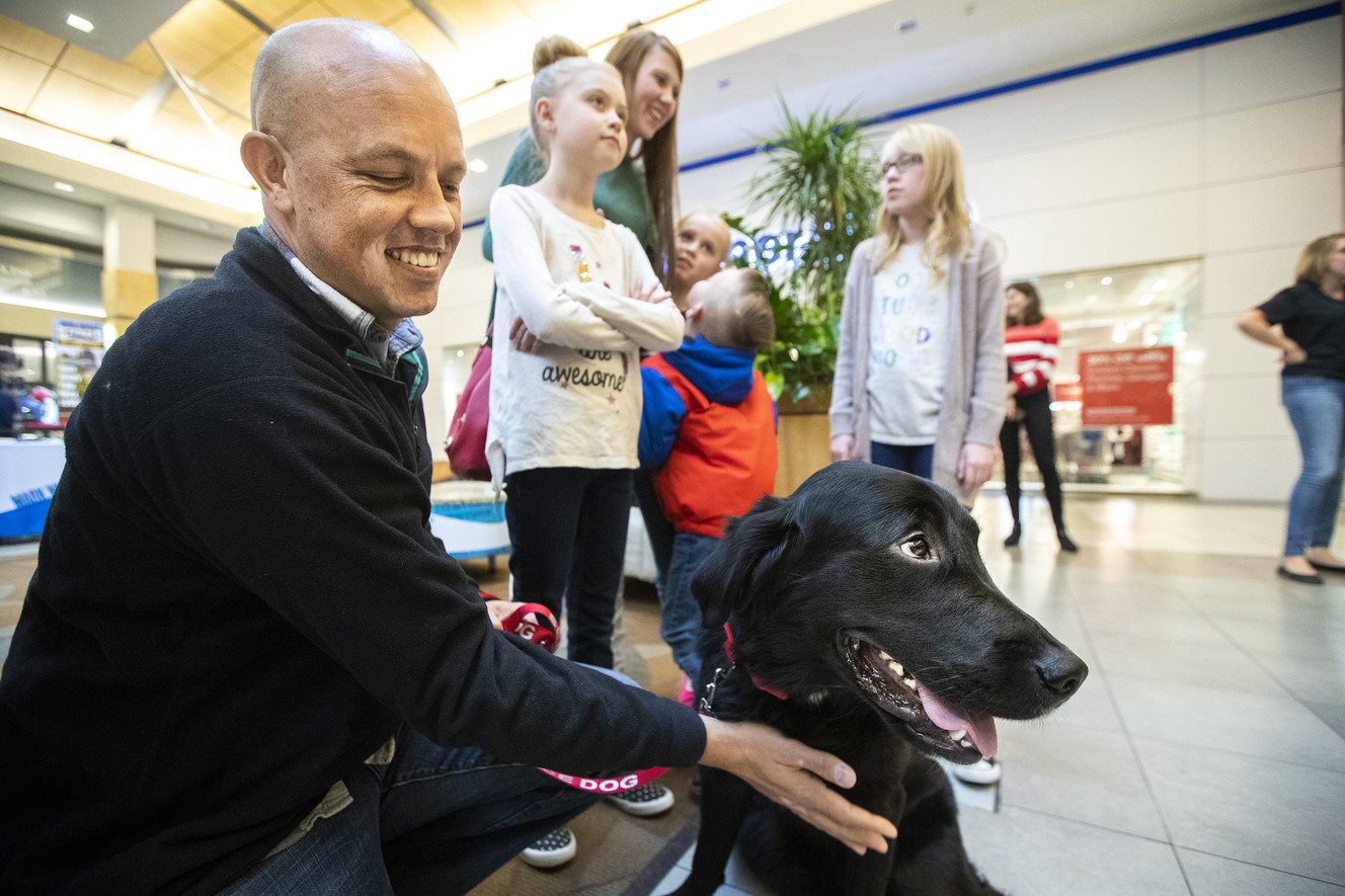 Gift of service dog gives Utah veteran new hope