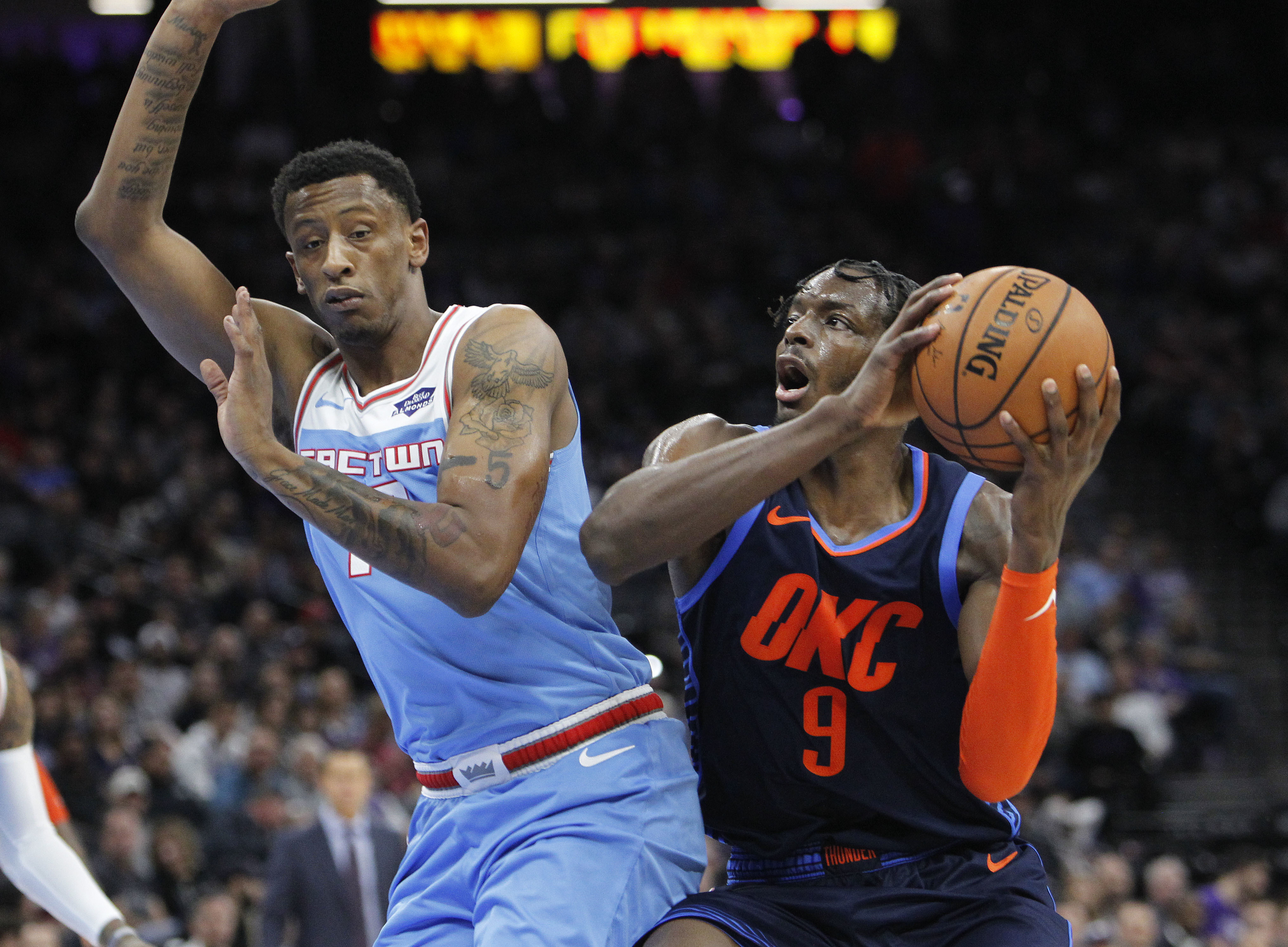 George scores 43, Westbrook has triple-double in Thunder win