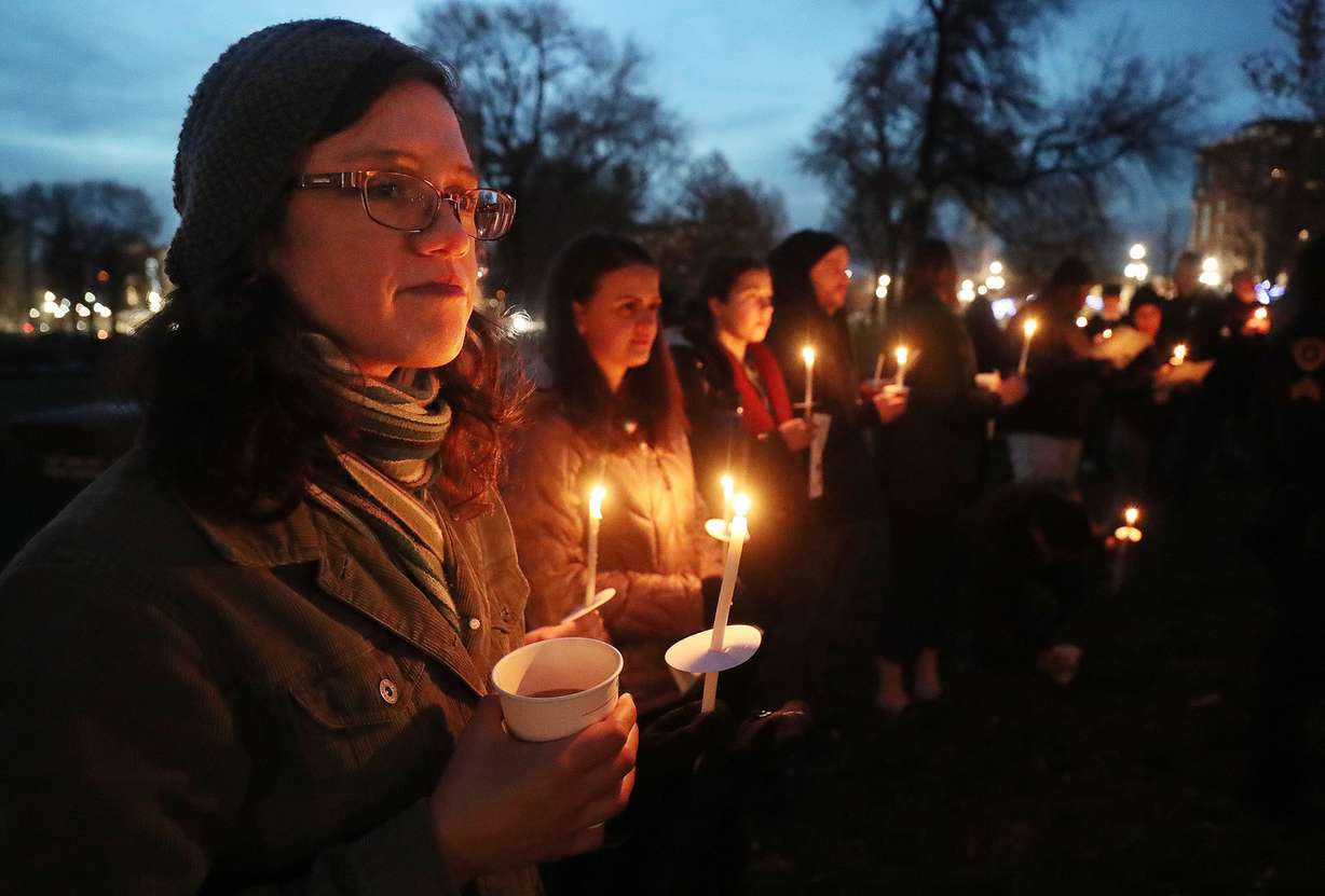 121 homeless people who died in Utah this year remembered at vigil; Jeffrey D. Allred, Deseret News