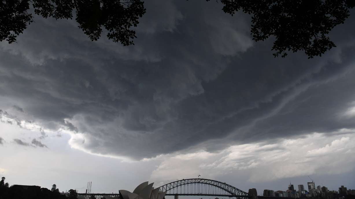 Hailstones like tennis and golf balls fall around Sydney