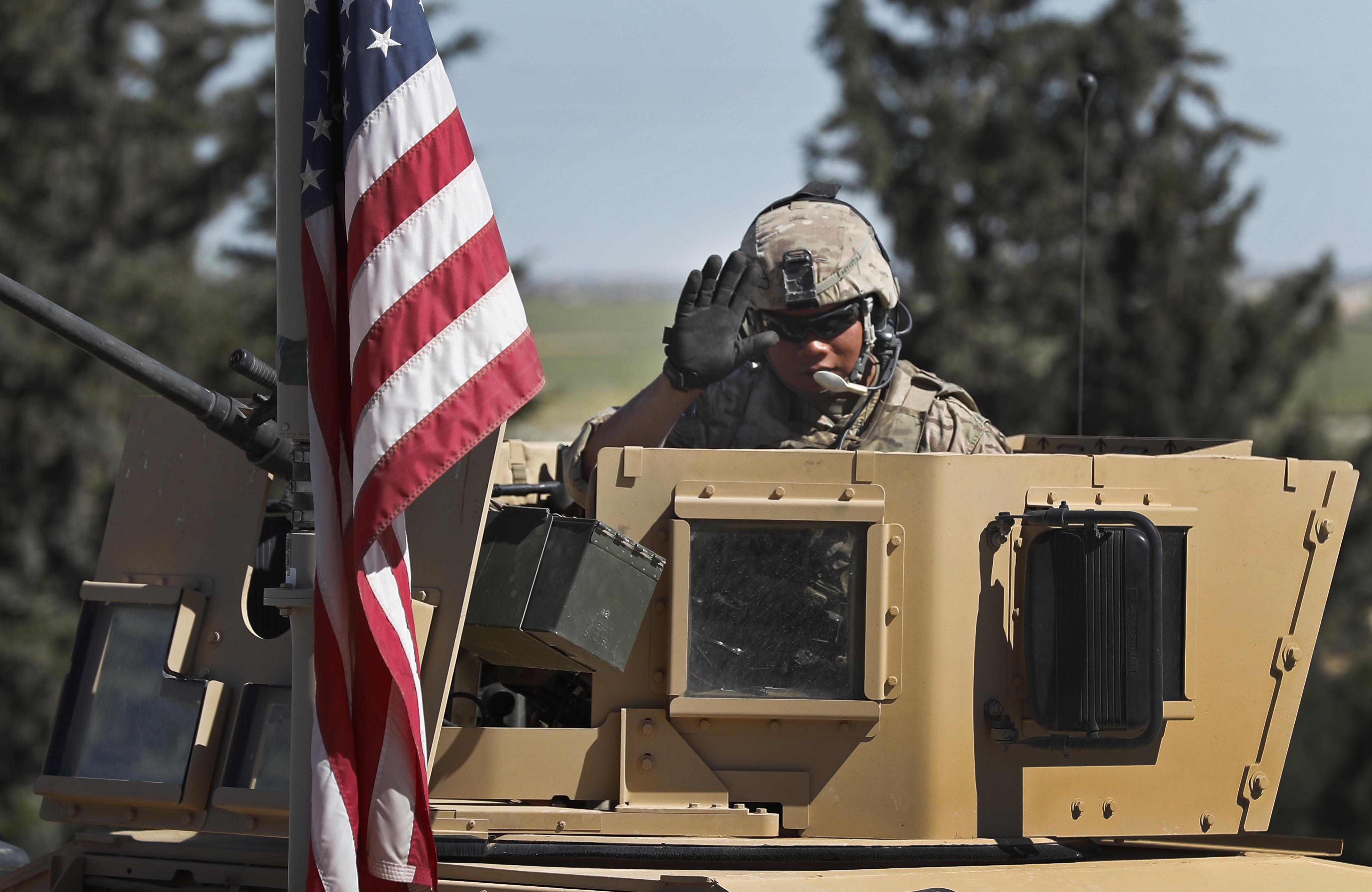 The Latest: Turkey says pledges aided US Syria troop pullout