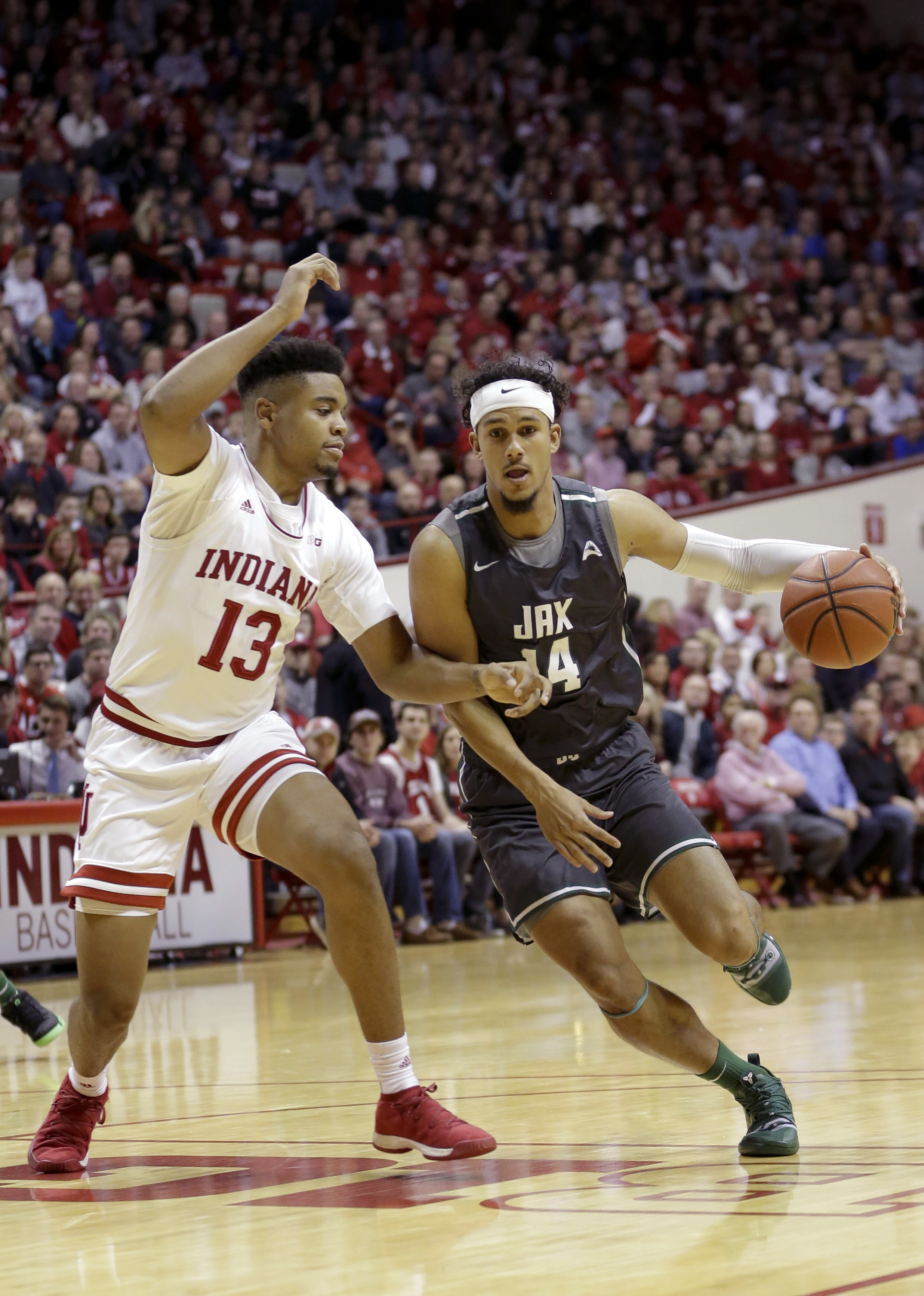 Morgan has triple-double, No. 22 Indiana tops Jacksonville