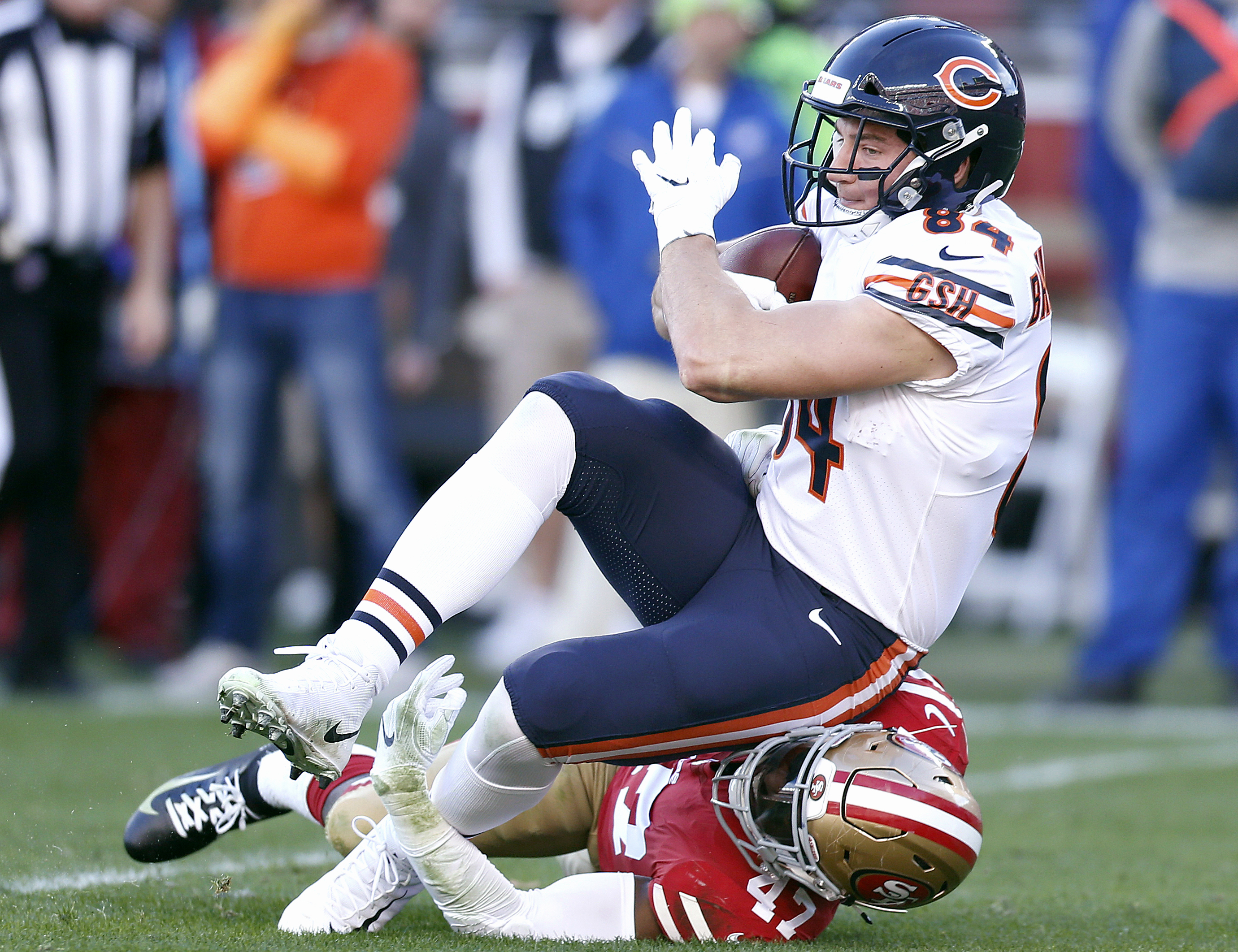 Bears clinch No. 3 seed with 14-9 win over 49ers