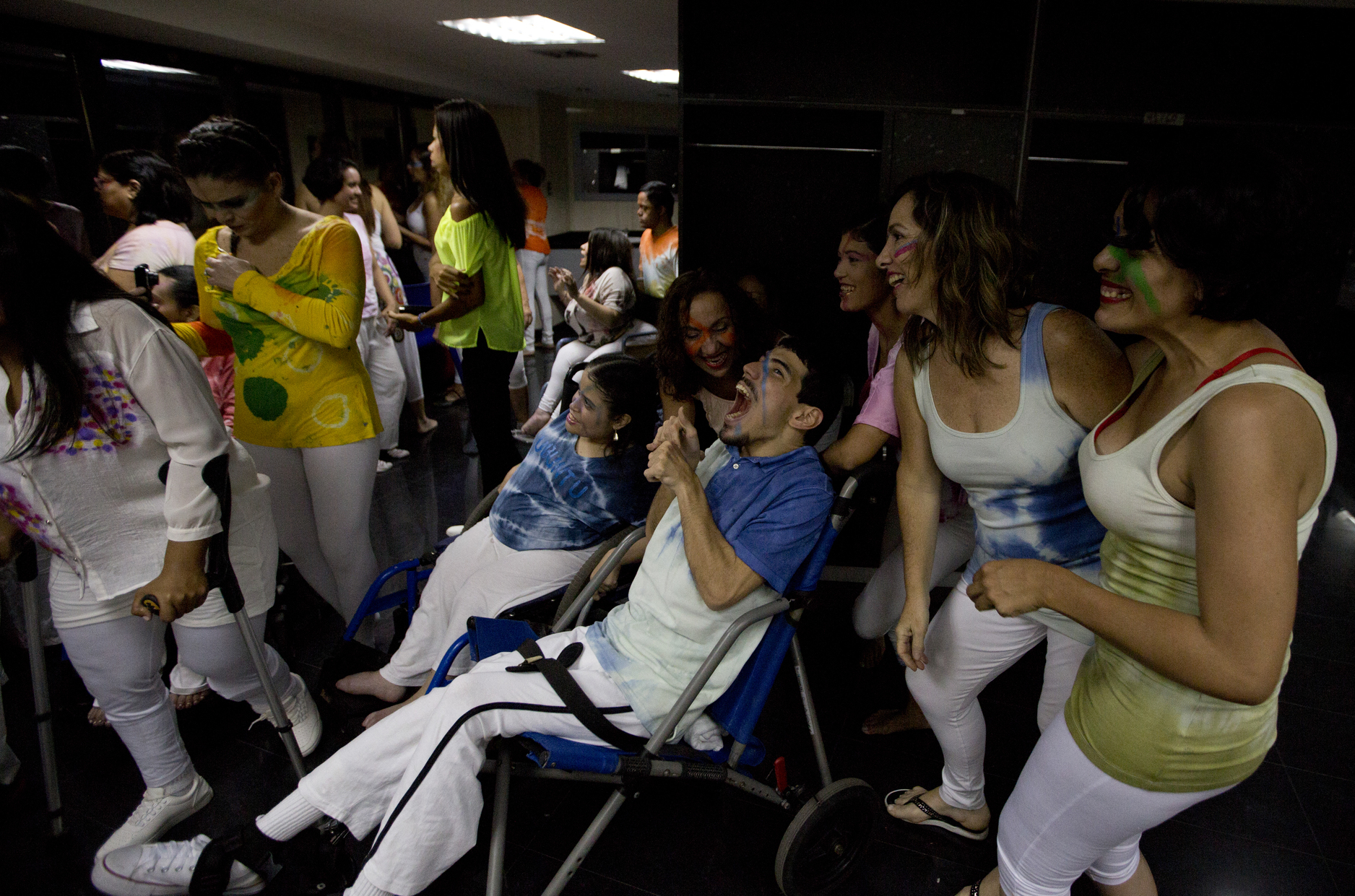 Disabled Venezuelans reach new heights through dance