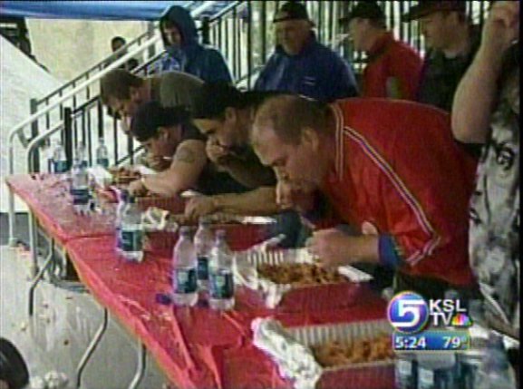 Sausage Eating Contest This Weekend at the Fair