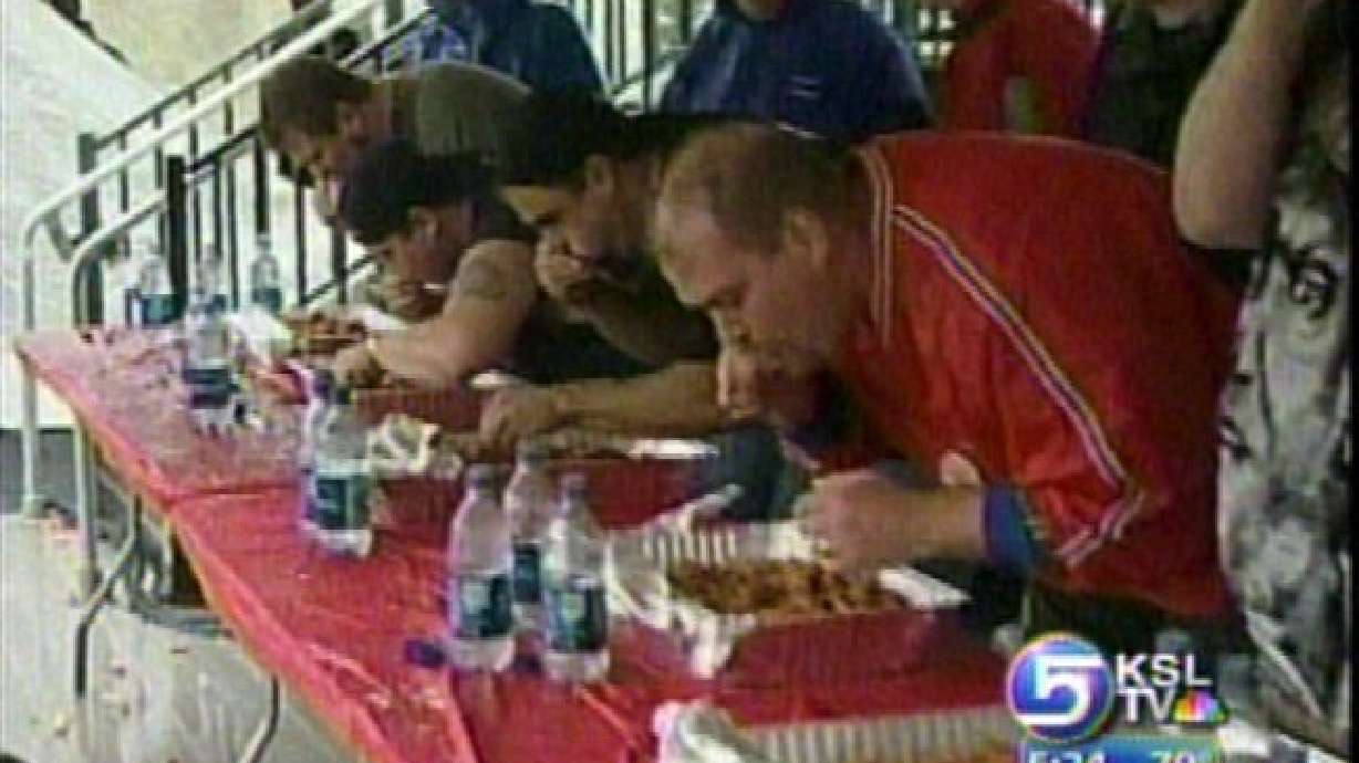 Sausage Eating Contest This Weekend at the Fair
