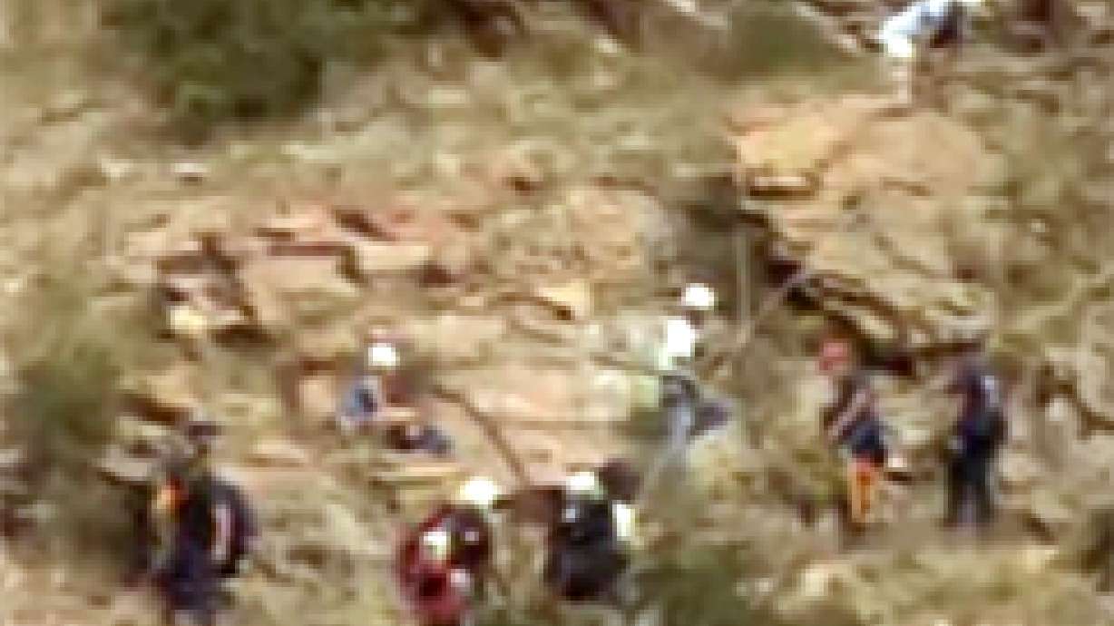 Crews Rescue Injured Man