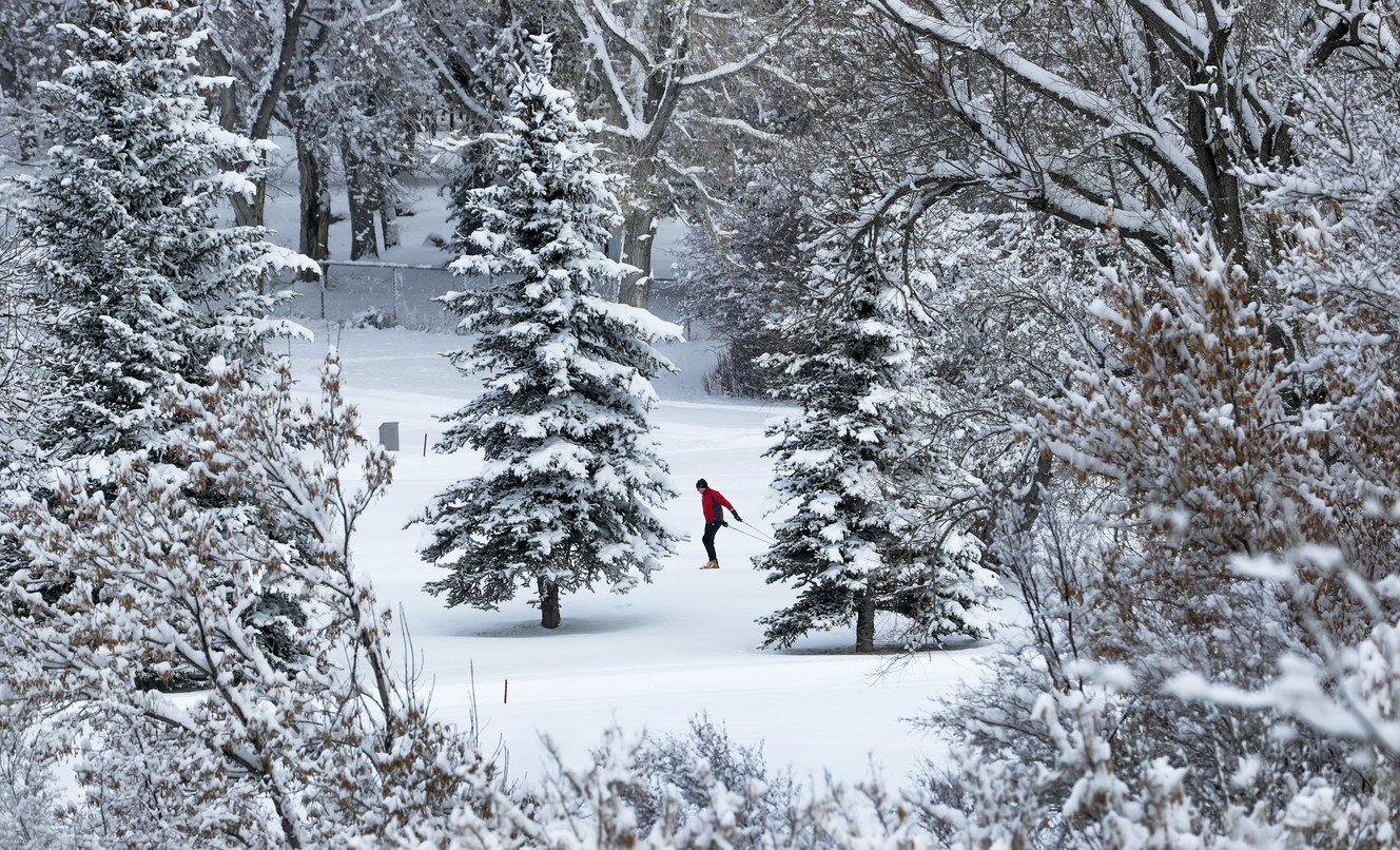 Winter storms over the holidays are helping to boost Utah's snowpack