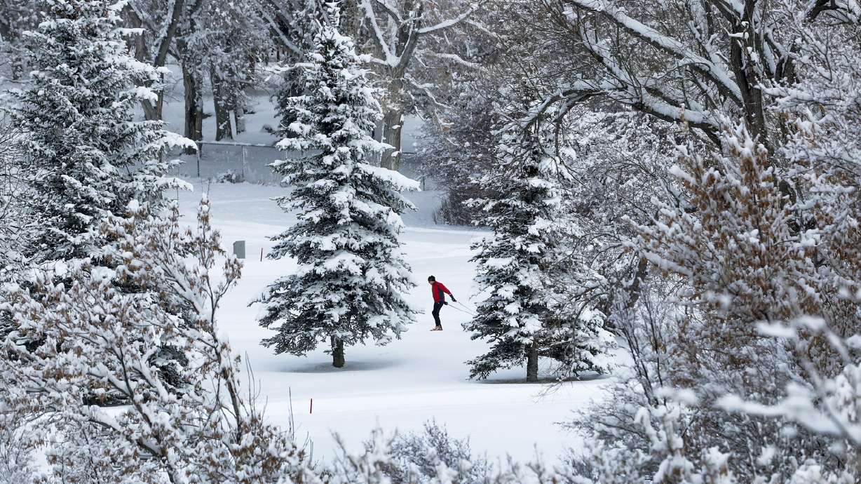 Winter storms over the holidays are helping to boost Utah's snowpack