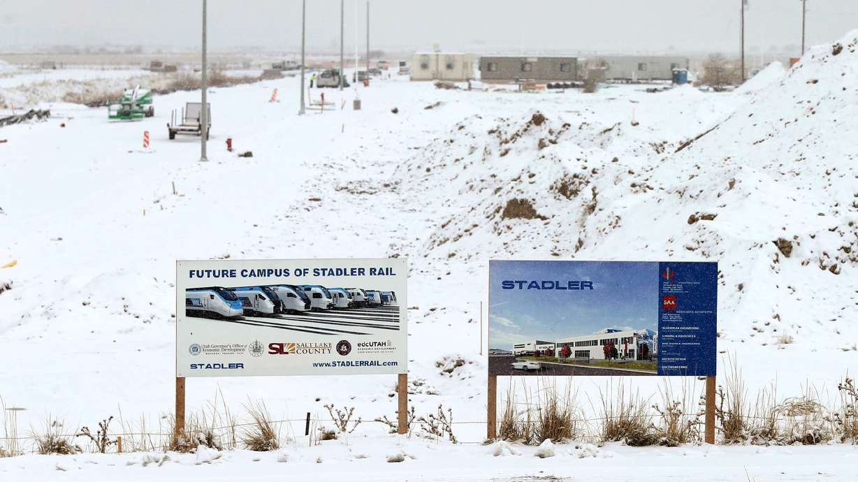 Utah Inland Port board clears way for possible tax deal with Stadler Rail