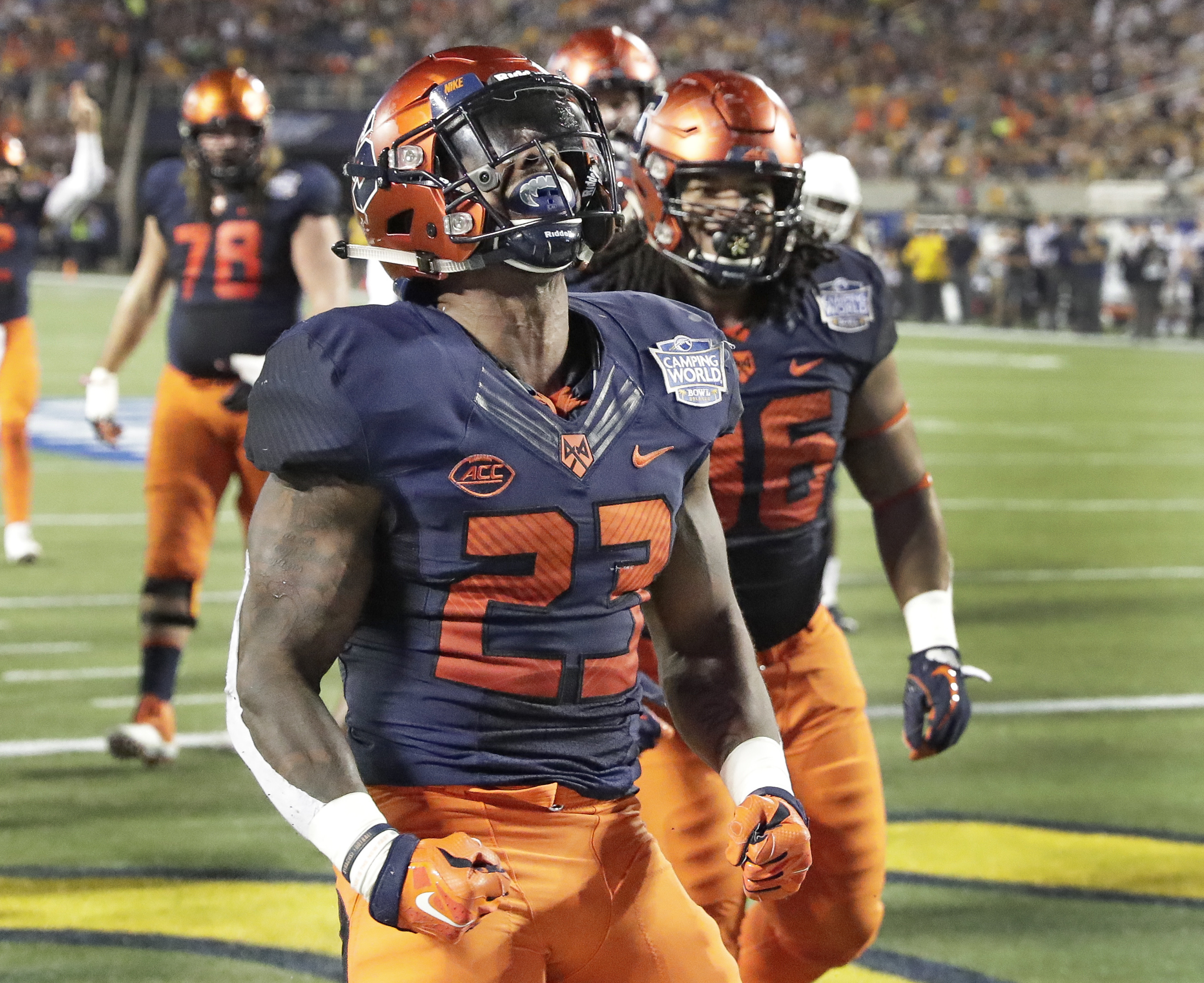Syracuse tops West Virginia in Camping World Bowl, 34-18