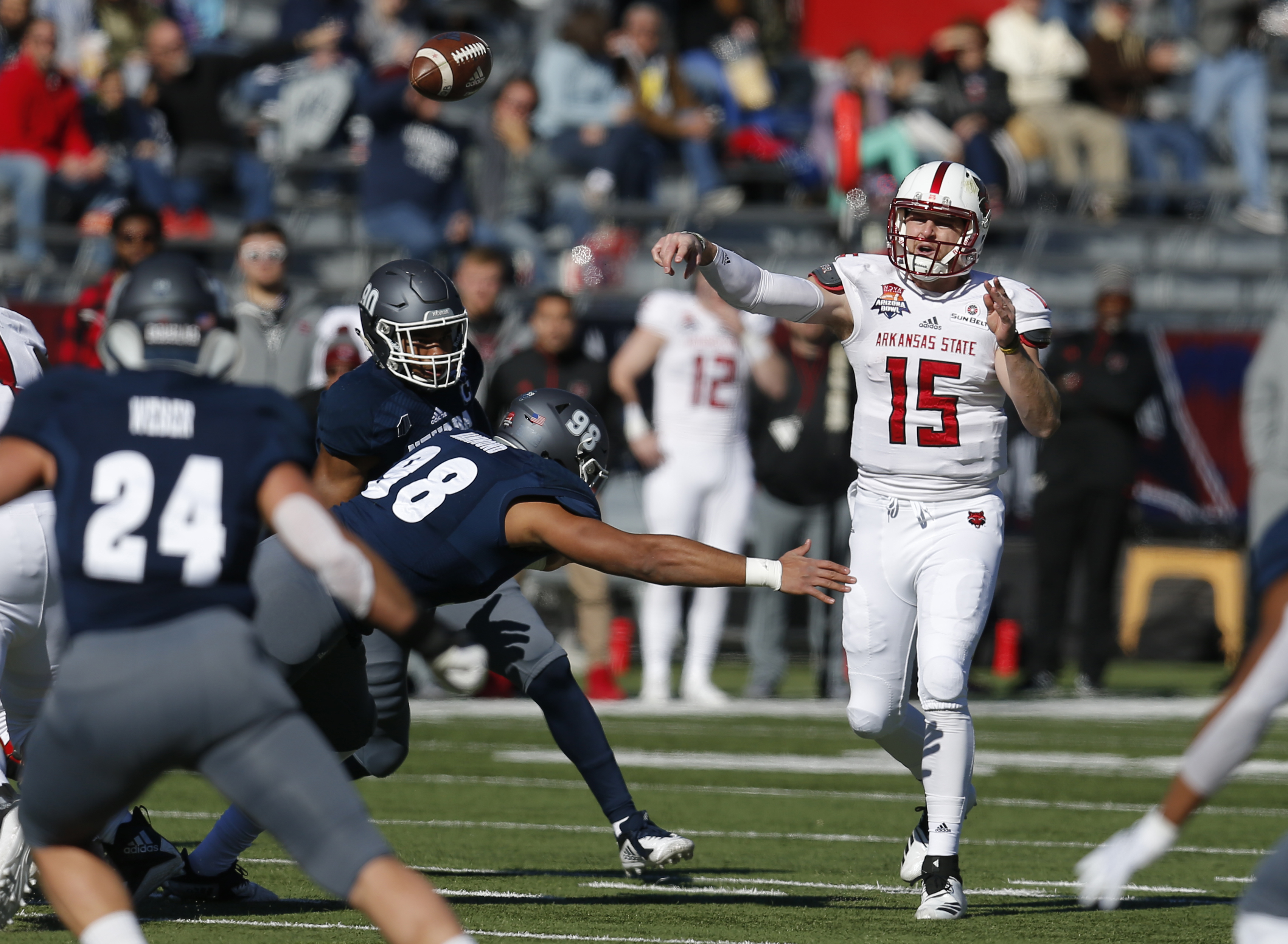 Nevada beats Arkansas State 16-13 in OT at Arizona Bowl