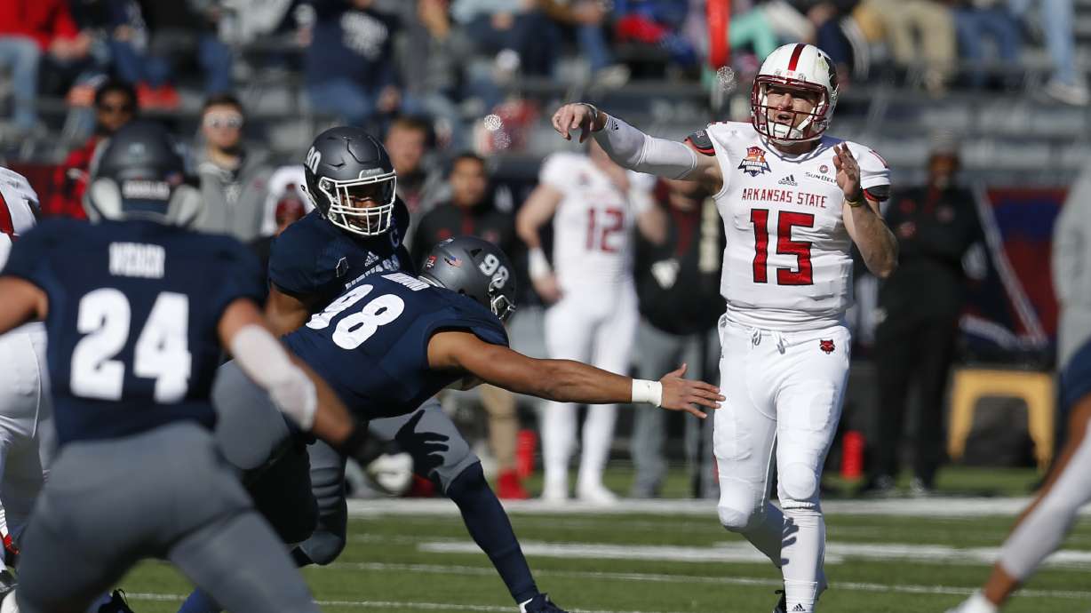 Nevada beats Arkansas State 16-13 in OT at Arizona Bowl