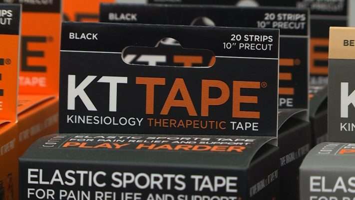 KT Tape. (Photo: KSL TV)