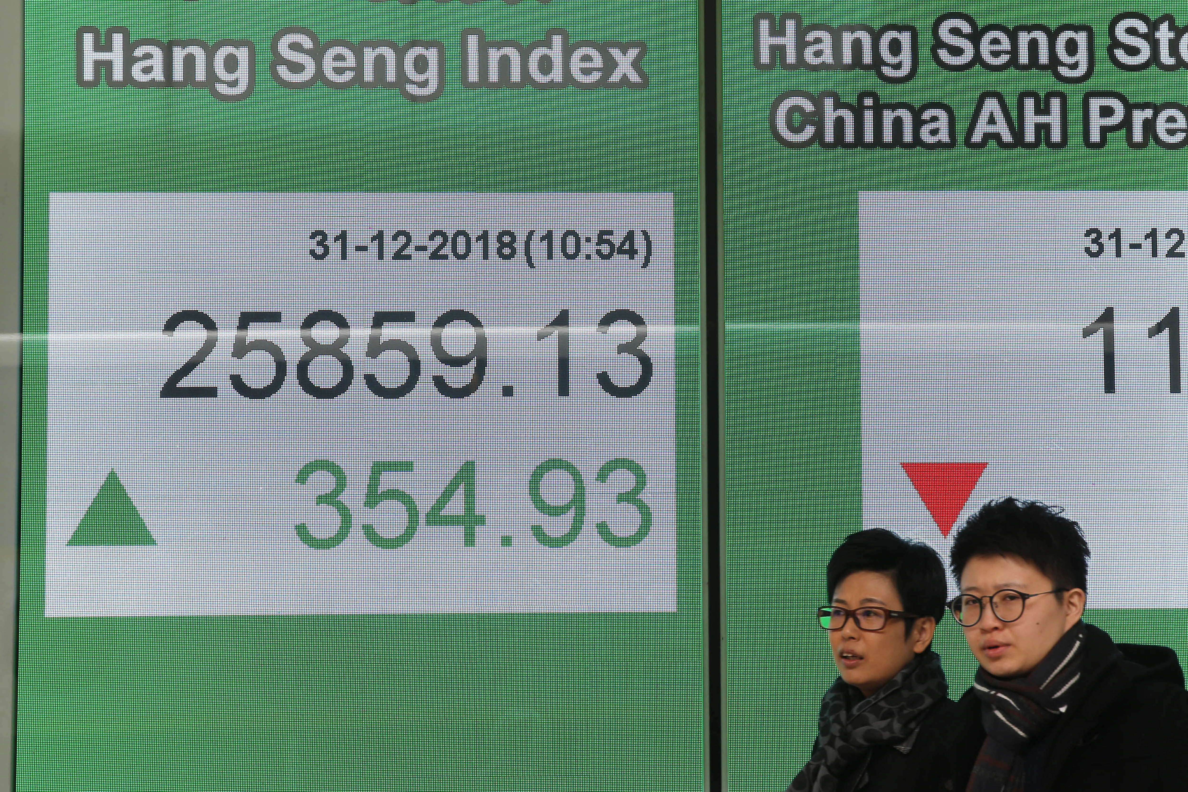 Asian markets mostly higher in quiet New Year's Eve trading